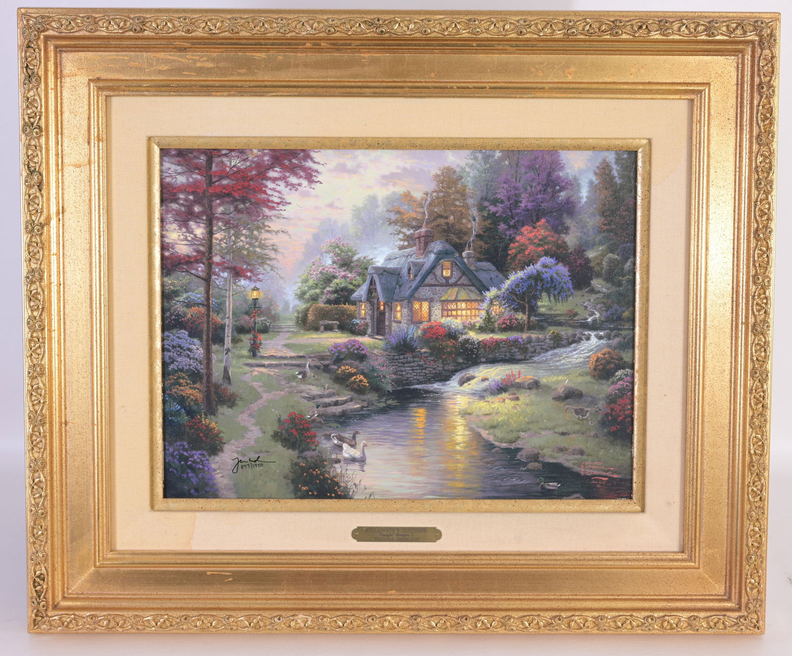 Thomas Kinkade "Stillwater Cottage" (1 of 5)
