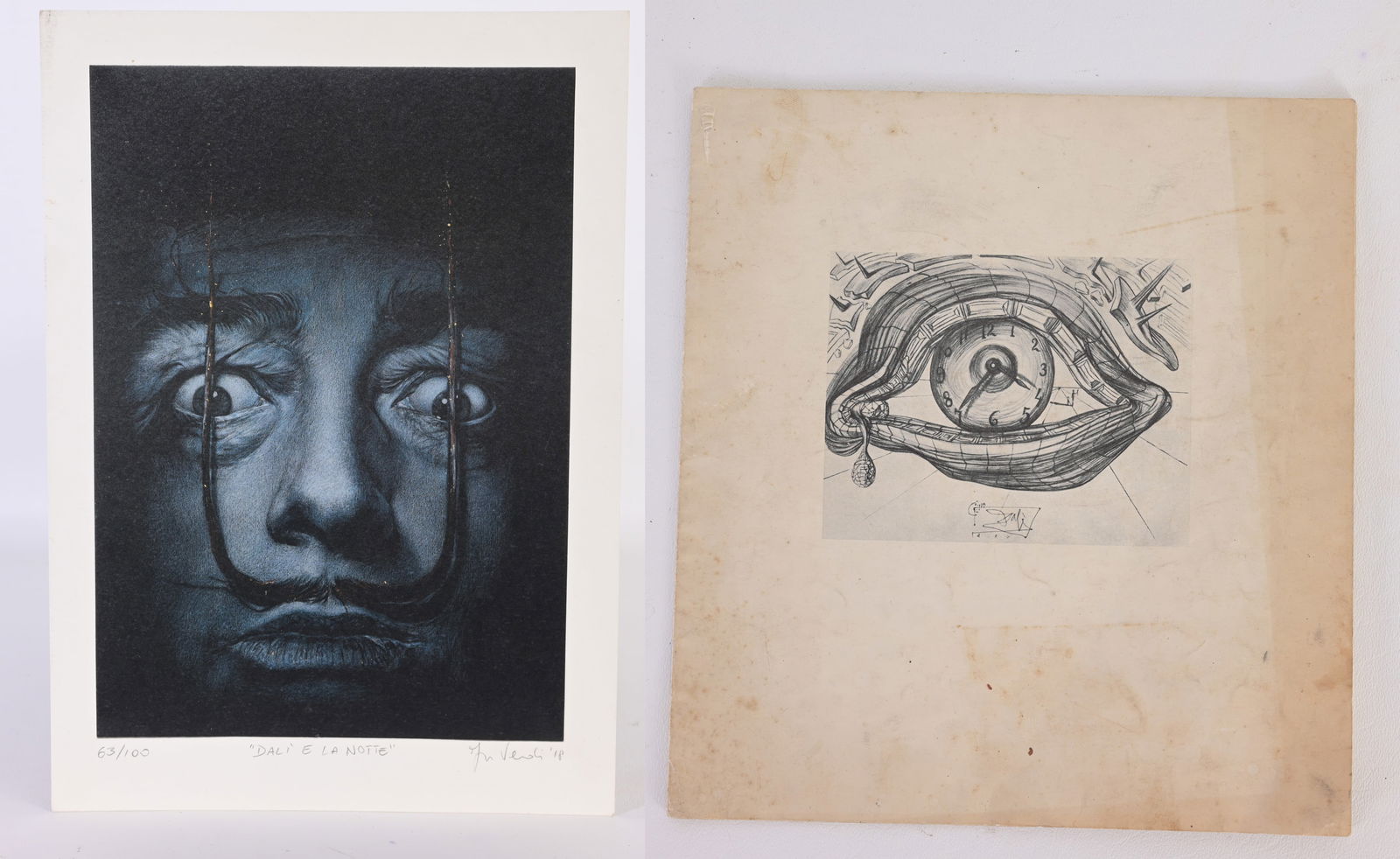 2 Salvador Dali Works on Paper (1 of 10)