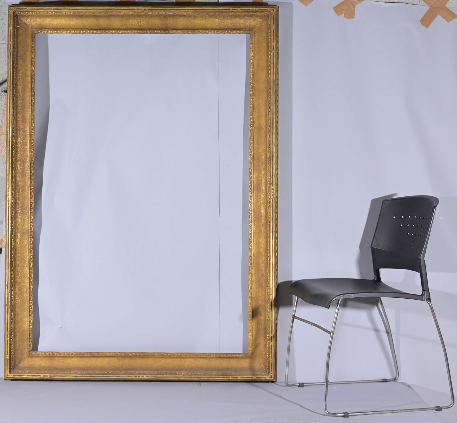 Large Carrig-Rohane 1910's Frame - 56.5 x 38.5: Large Carrig-Rohane 1910's Frame. Carrig Rohane Shop Boston inscription verso. The Carrig-Rohane Shop was founded by Hermann Dudley Murphy and Charles Prendergast in 1903. Retail Gallery Price: $ 110,