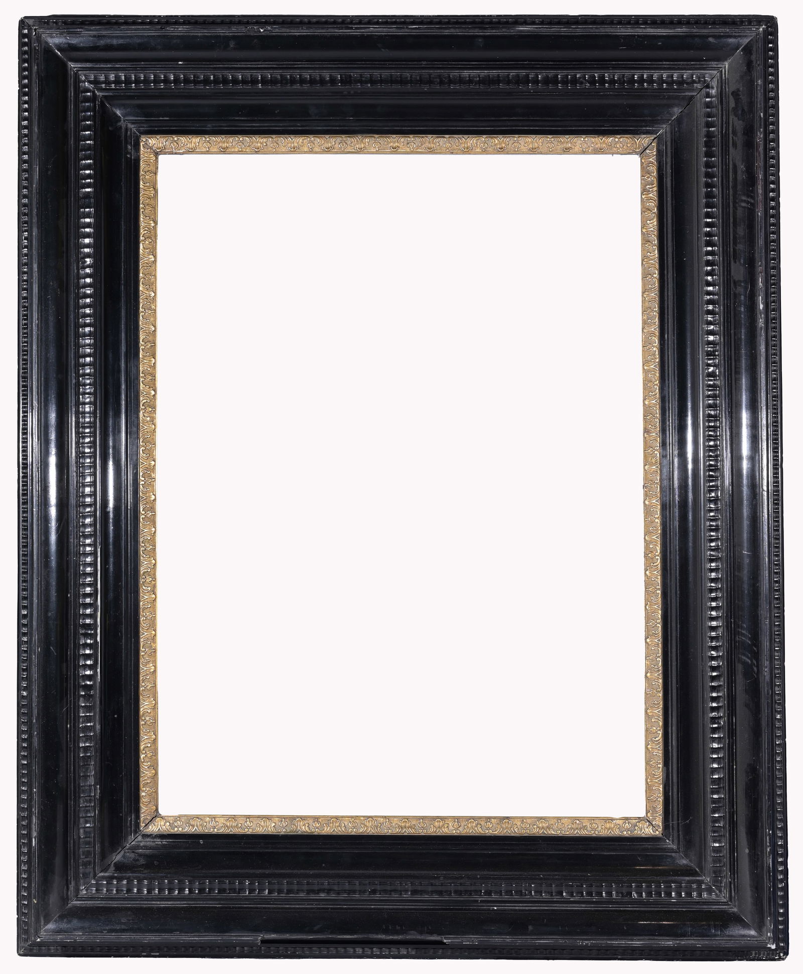 English 19th C. Ebonized Frame - 34.25 x 25.25 (1 of 8)