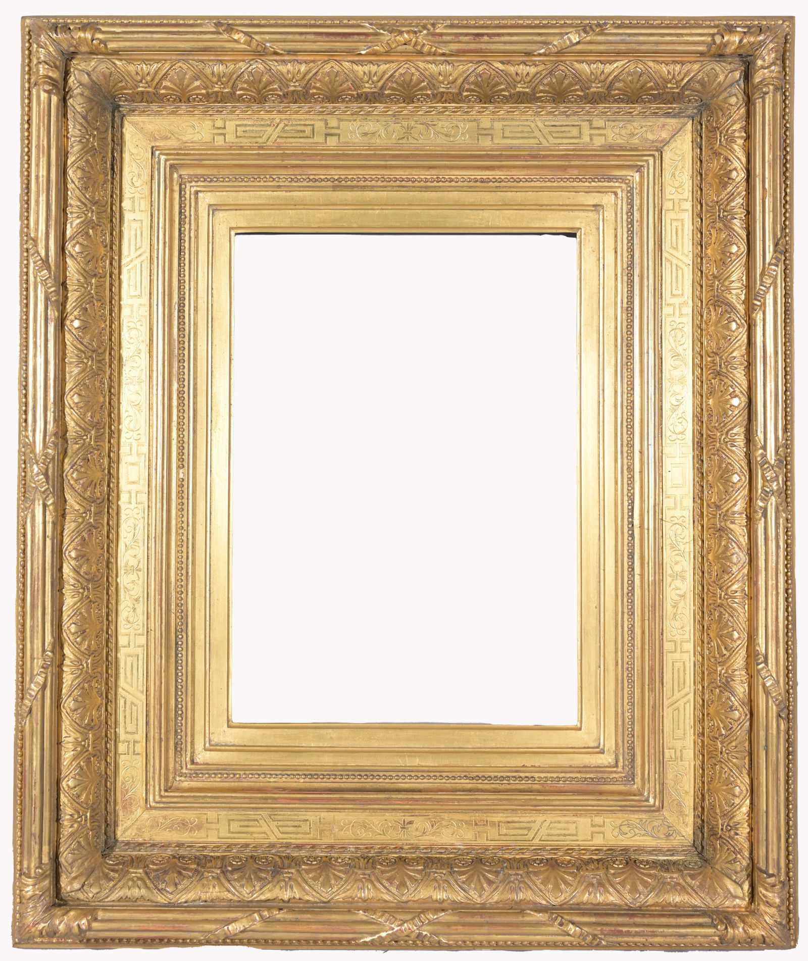 French 19th C. Gilt/Wood Frame - 15 x 10.5 (1 of 8)