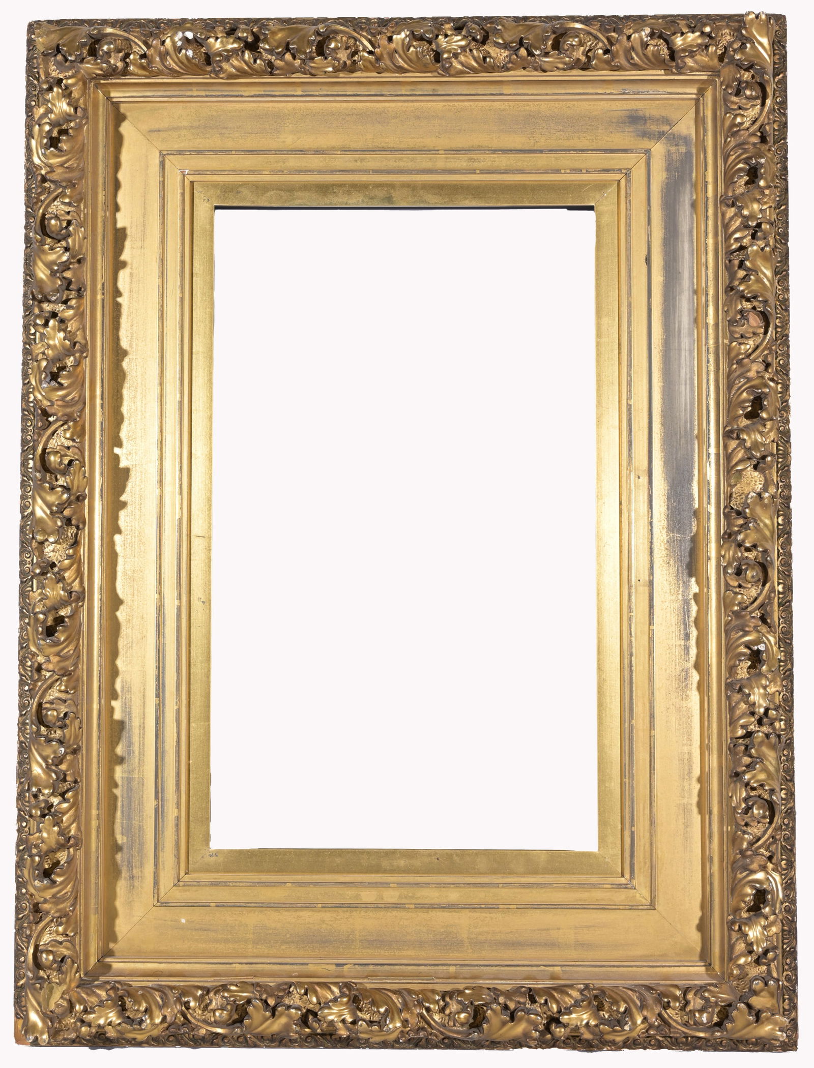 American 1890's Gilt/Wood Frame - 20.75 x 12.25 (1 of 8)