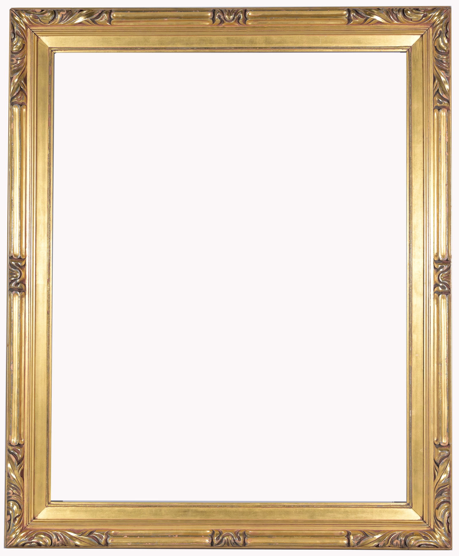 American 1910's Gilt/Wood Frame - 36.5 x 28.5: American 1910's Gilt/Wood Frame. Retail Gallery Price: $ 83,200 Rabbet Size: 36.5 x 28.5 in. Sight Size: 35 x 27.5 in. Overall Framed Size: 42 x 35 in. (01-081) Provenance: The Historic Period Frame C