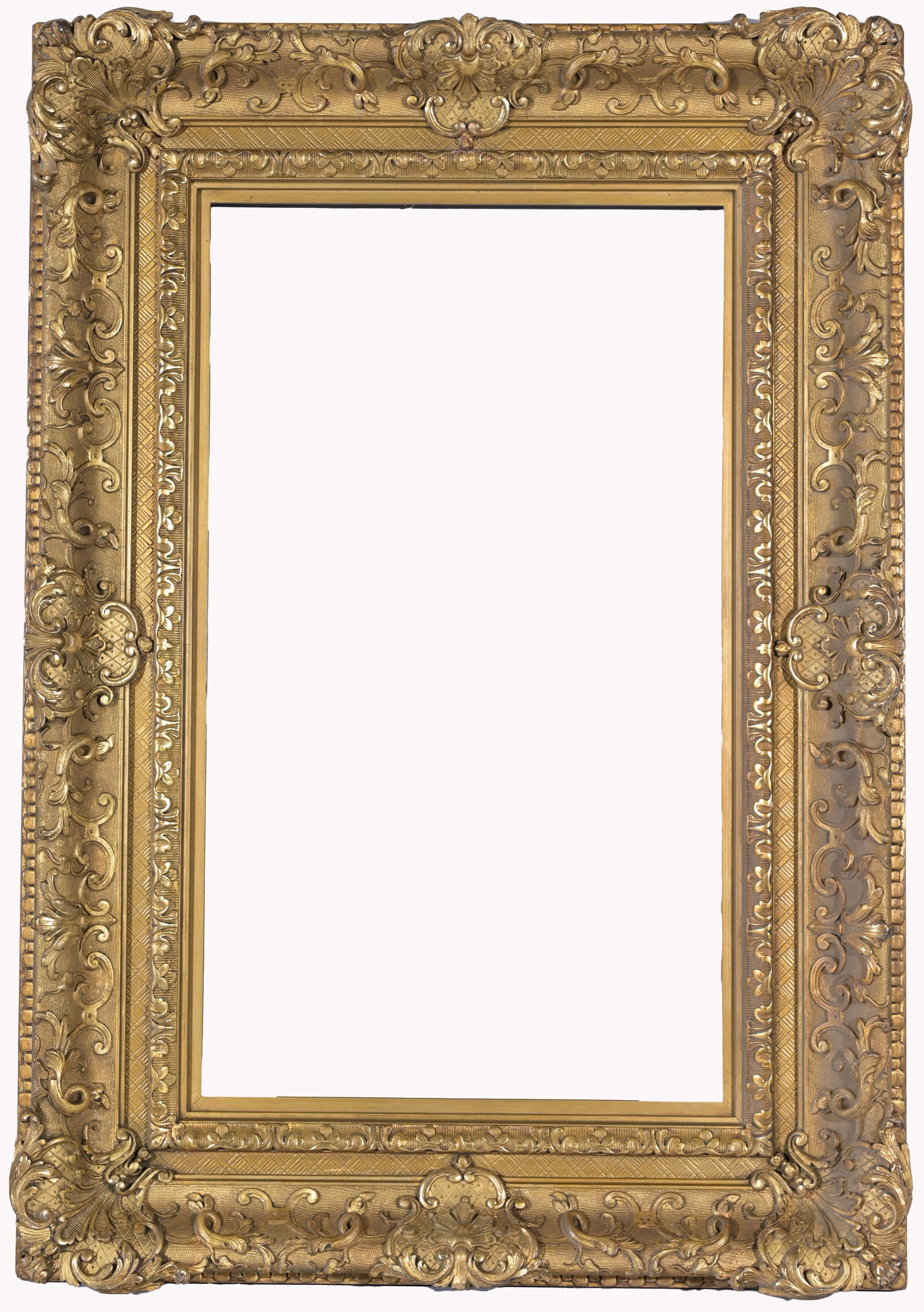American 1880's Gilt/Wood Frame - 24 1/8 x 14 1/8 (1 of 9)