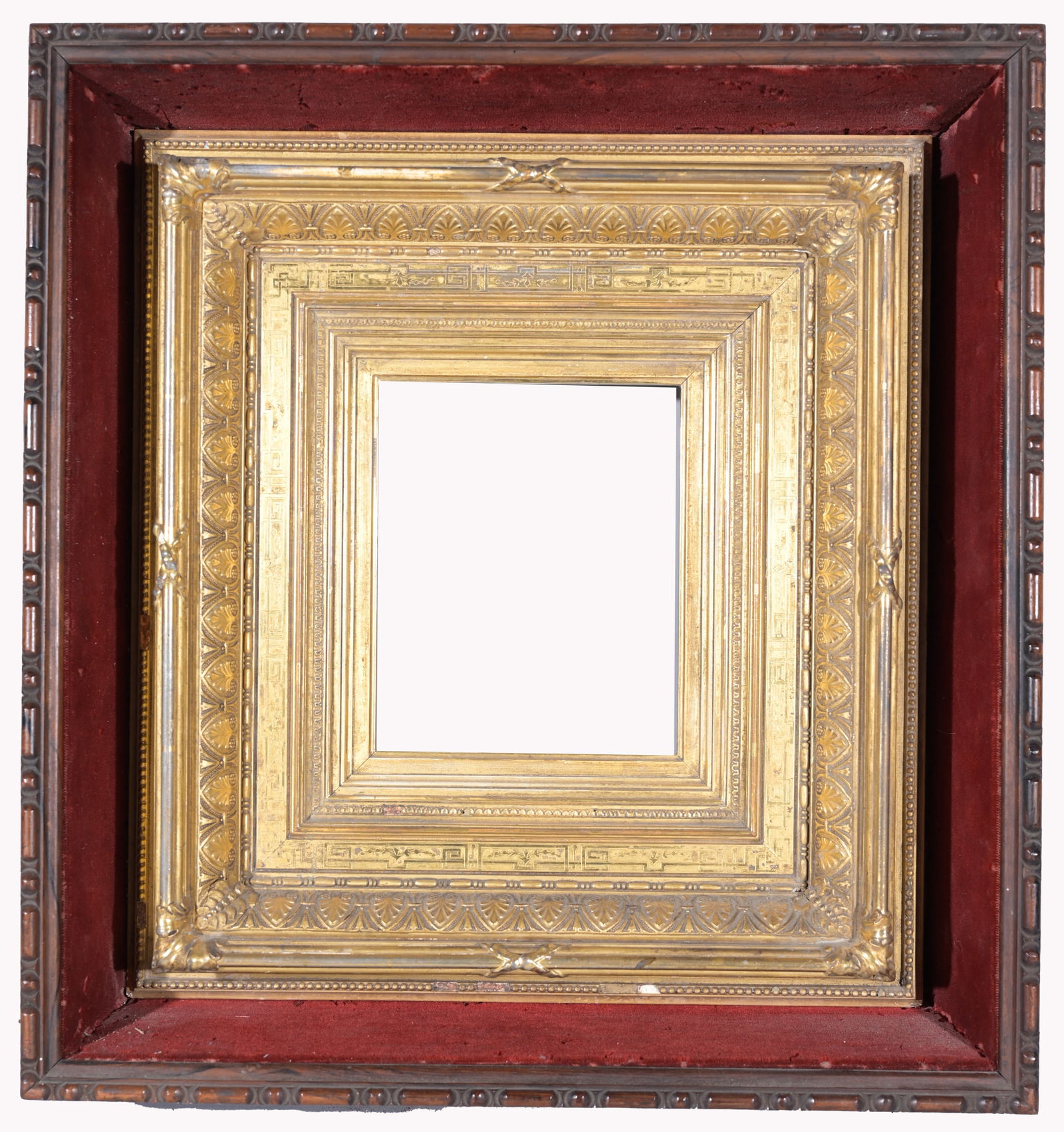 American 1870's Gilt Frame - 7.75 x 6.25 (1 of 7)