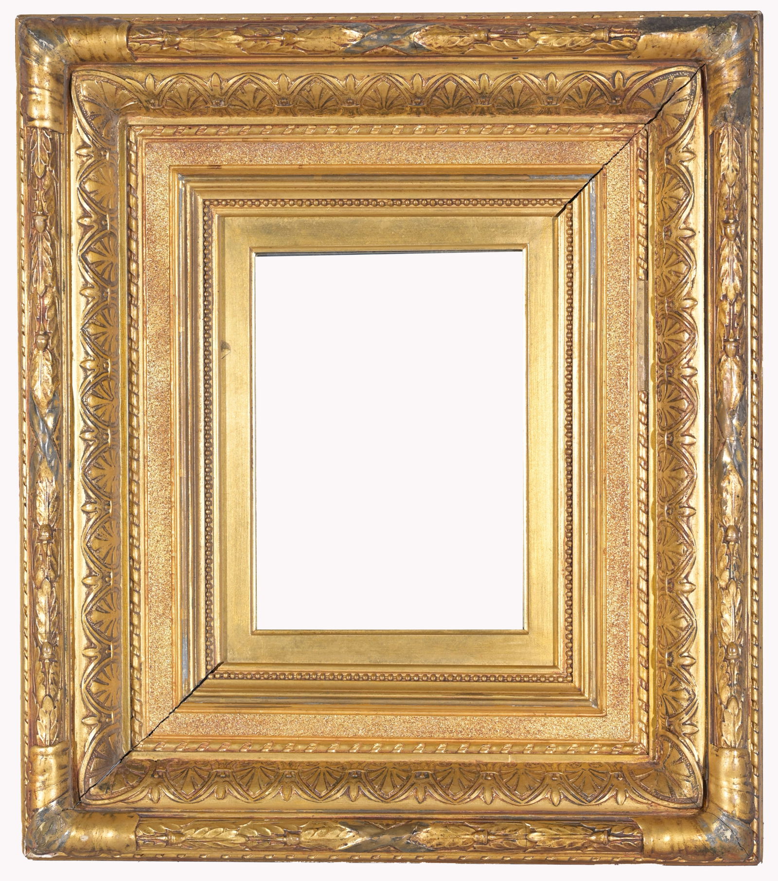 American 1870's Gilt/Wood Frame - 9 x 6.75 (1 of 6)