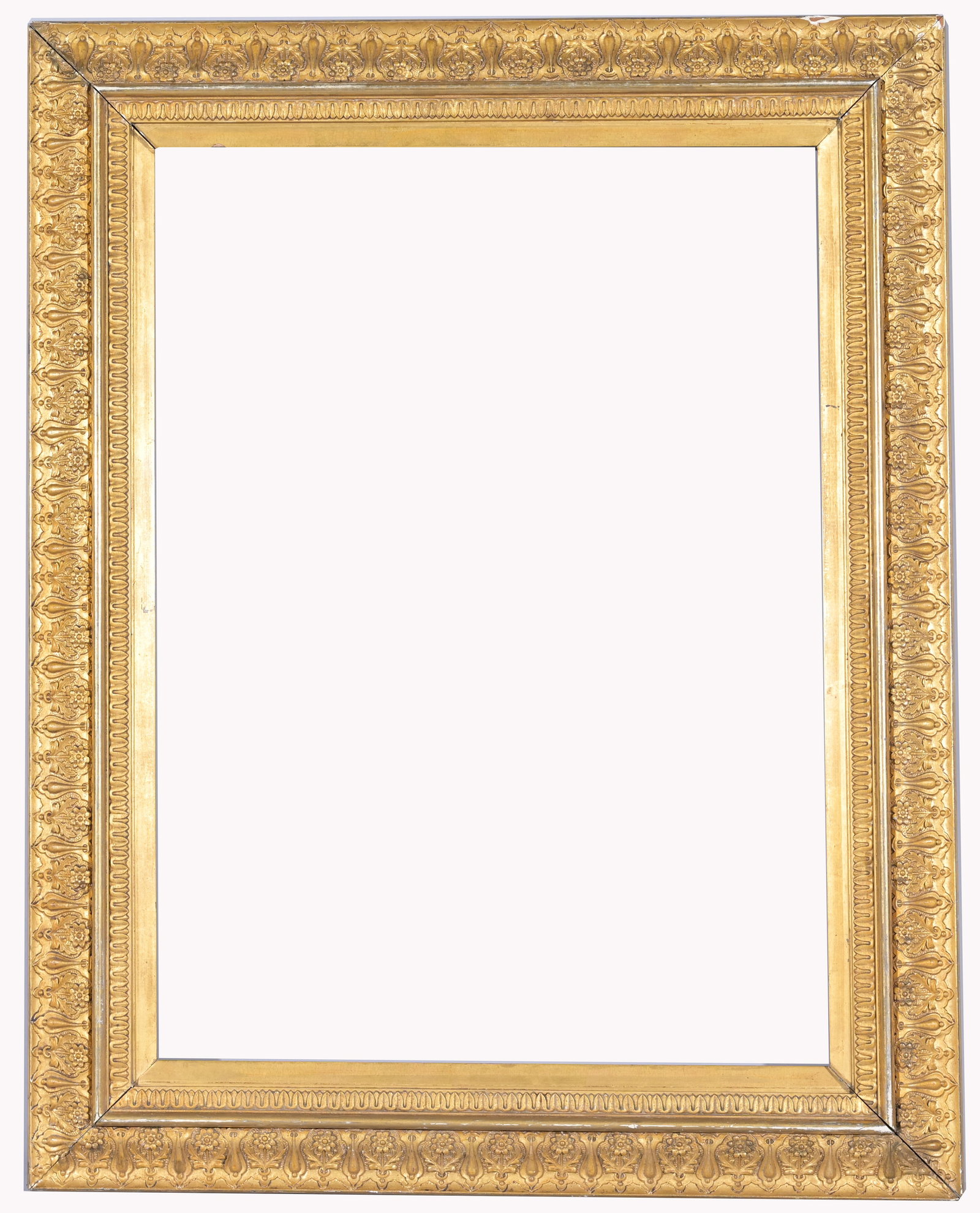 American 1870s-80's Gilt Frame - 22.75 x 16.75: American 1870s-80's Gilt Frame Retail Gallery Price: $ 41,600 Rabbet Size: 22.75 x 16.75 in. Sight Size: 22 x 16 in. Overall Framed Size: 28 x 22.5 in. (94-114) Provenance: The Historic Period Frame C