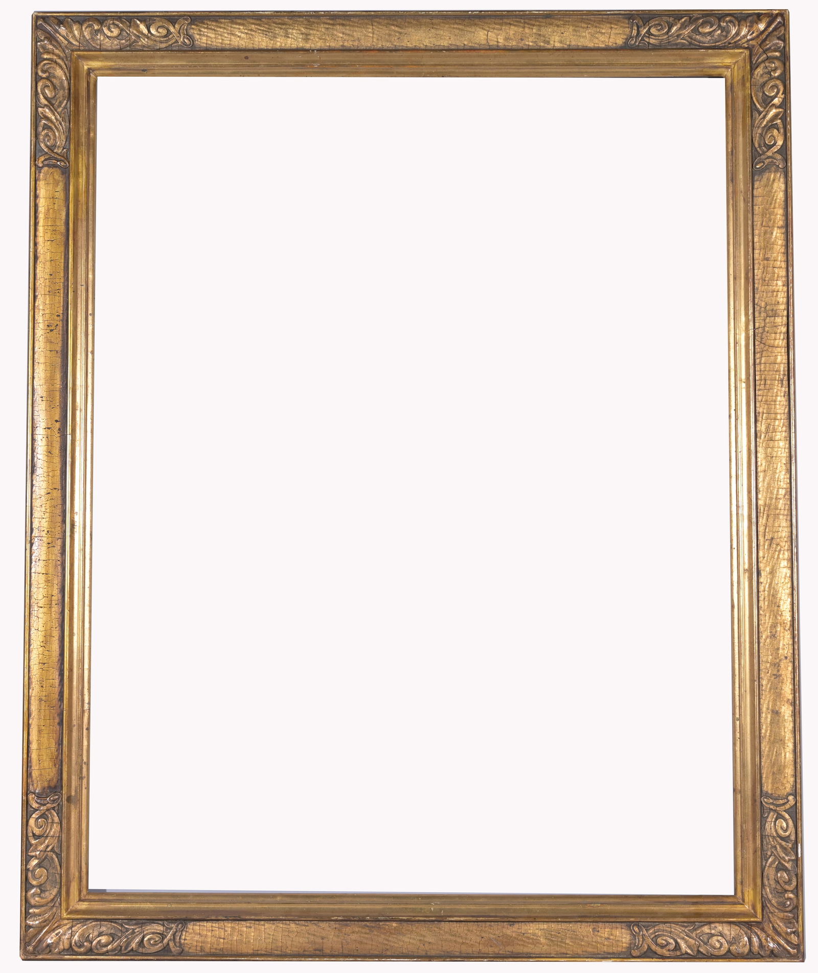 German c-1910's Gilt Wood Frame - 36 x 28 (1 of 9)