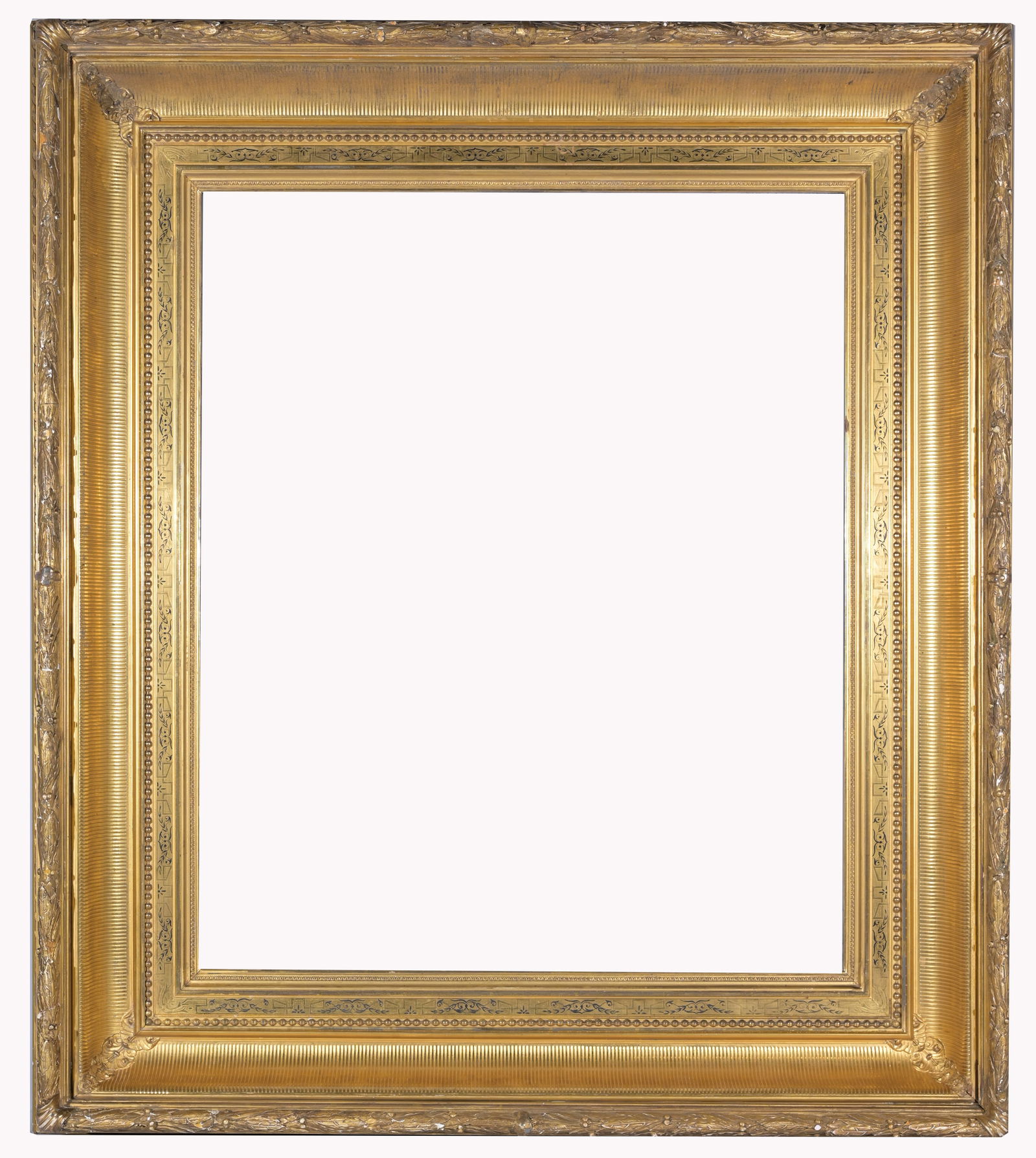 European 19th C. Gilt Frame - 29.25 x 24.25 (1 of 10)