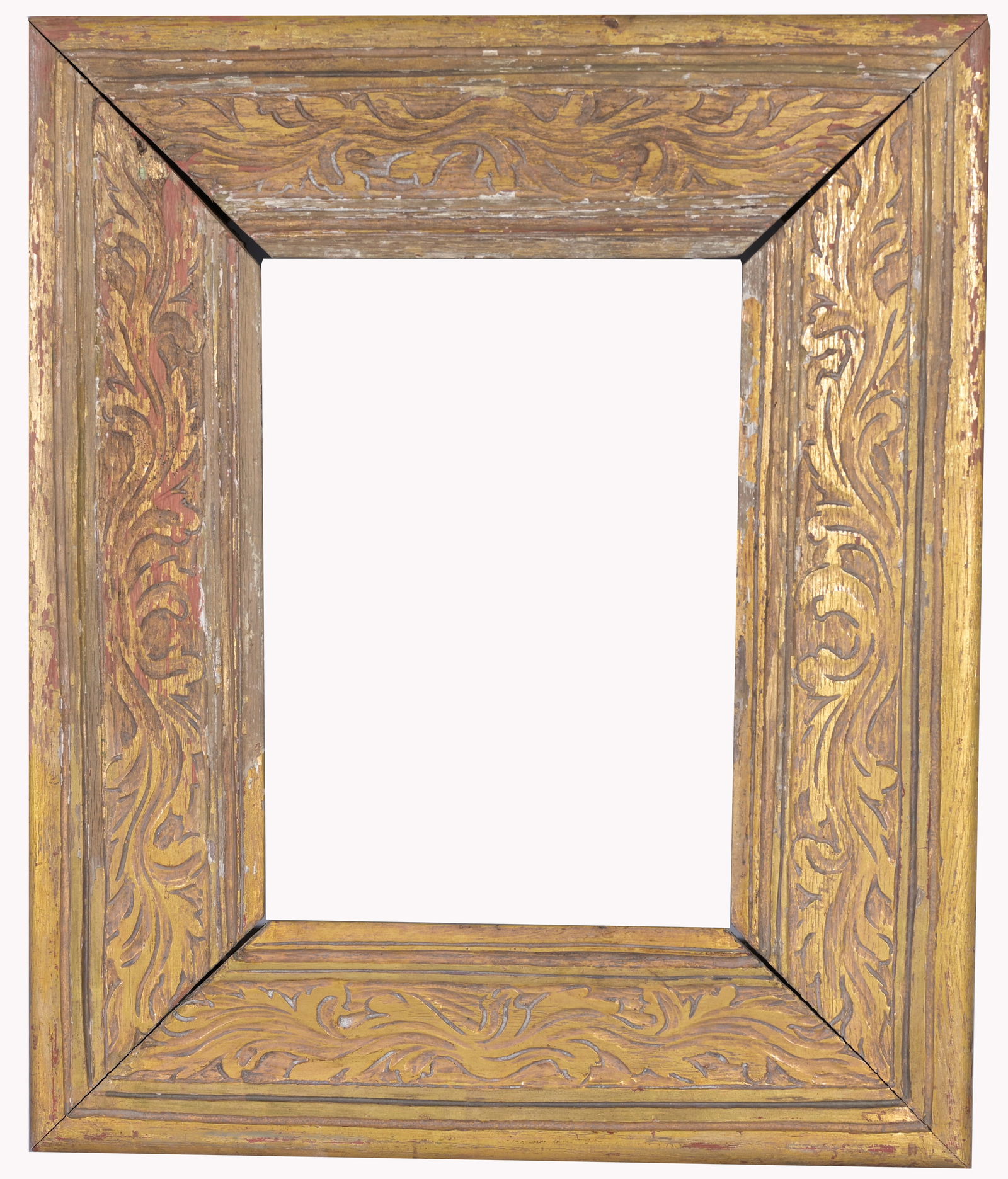 American 1930's Carved/Gilt Frame - 11 1/8 x 8 (1 of 8)