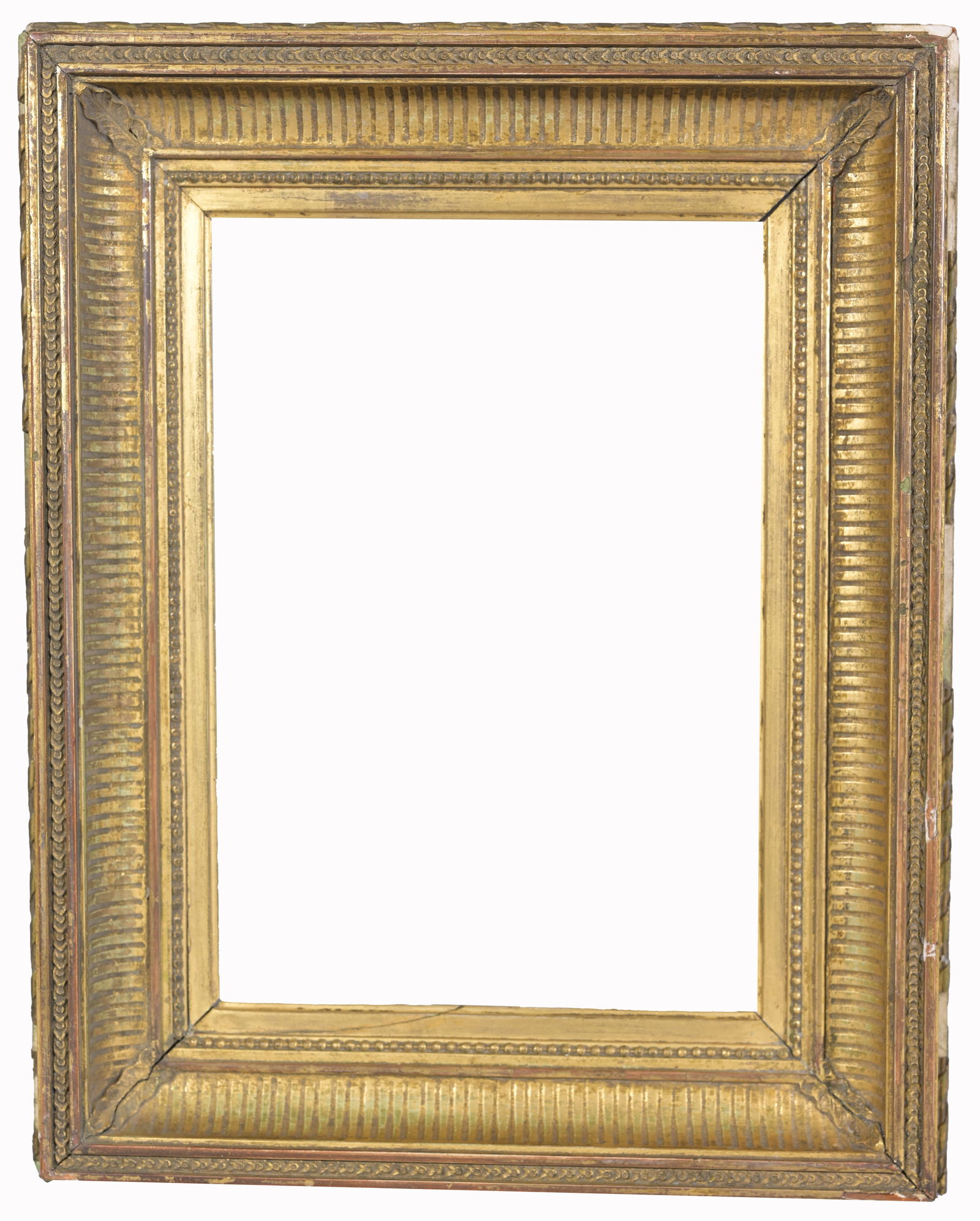 American 1860's Fluted Cove Frame - 10.75 x 7.75 (1 of 5)