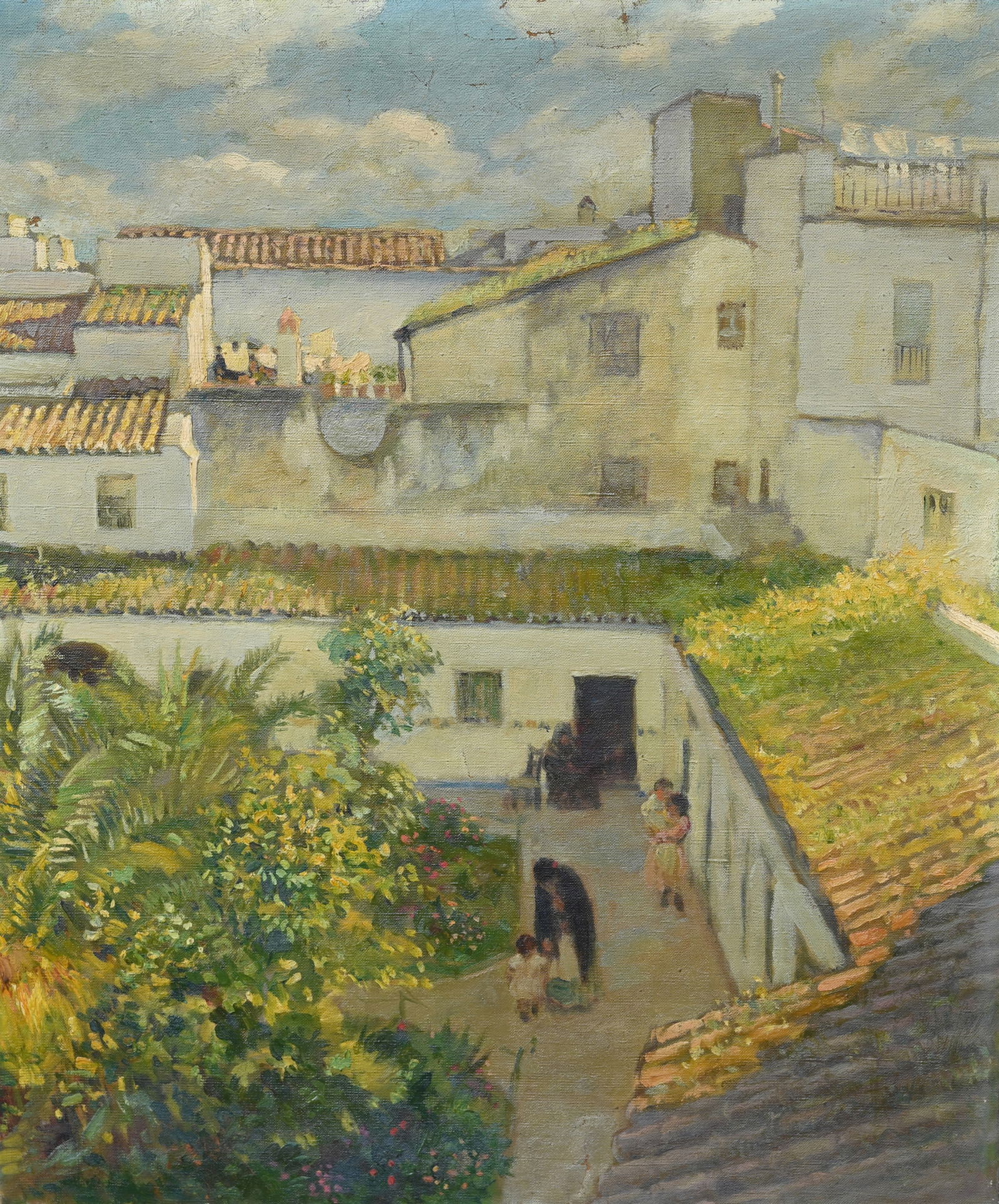 Francis Luis Mora (1874 - 1940) "Seville" (1 of 4)