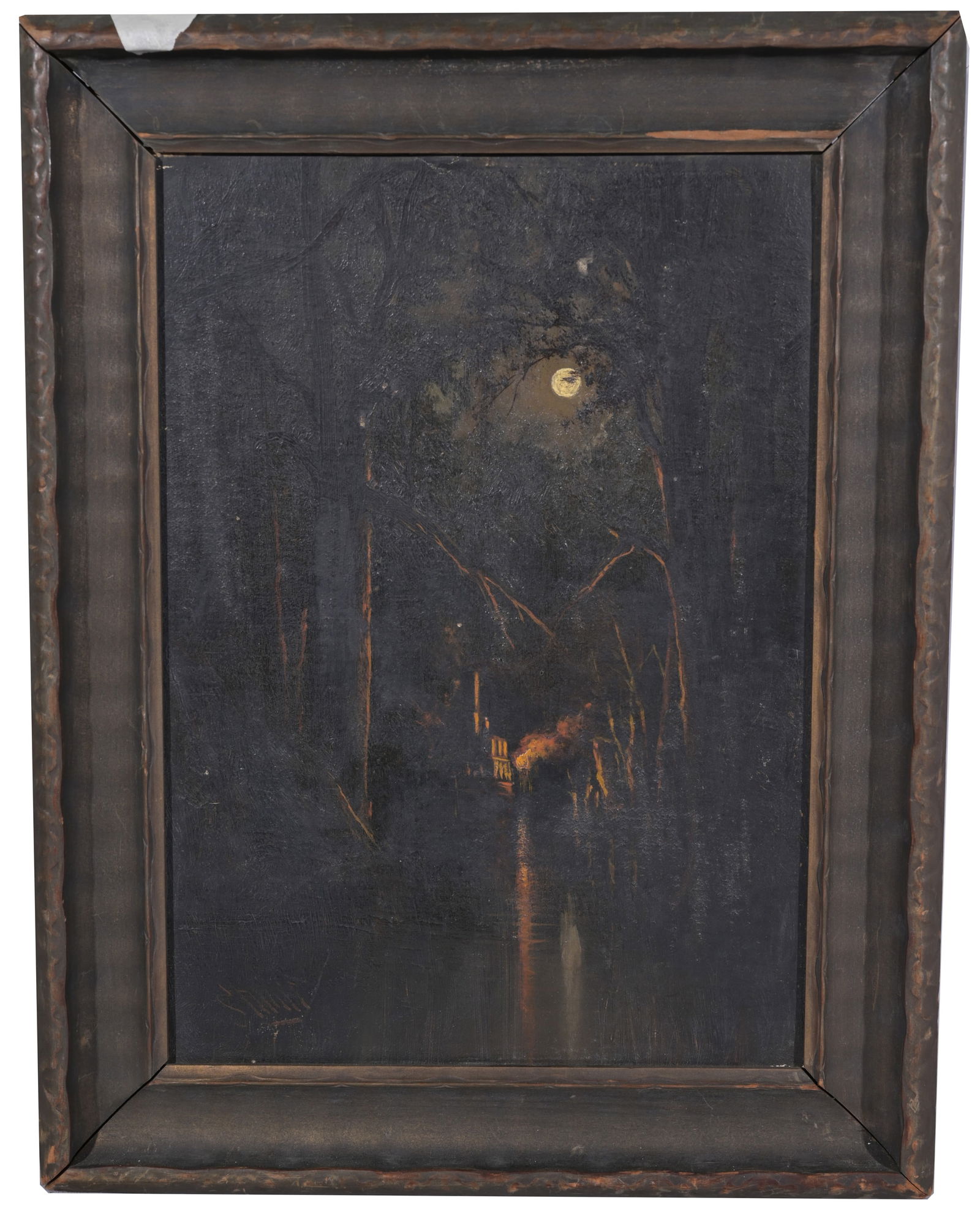 Alexander Charles Stuart (American, 1831 - 1898): Alexander Charles Stuart (American, 1831 - 1898) Oil on Board. Signed lower left. Sight Size: 14 x 10 in. Overall Framed Size: 17.5 x 13.5 in.