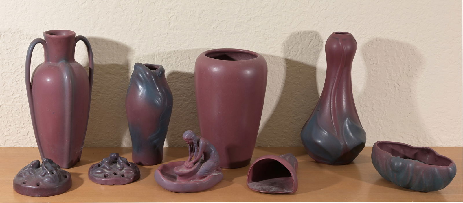 (9) Assorted Van Briggle Pottery Pieces (1 of 17)