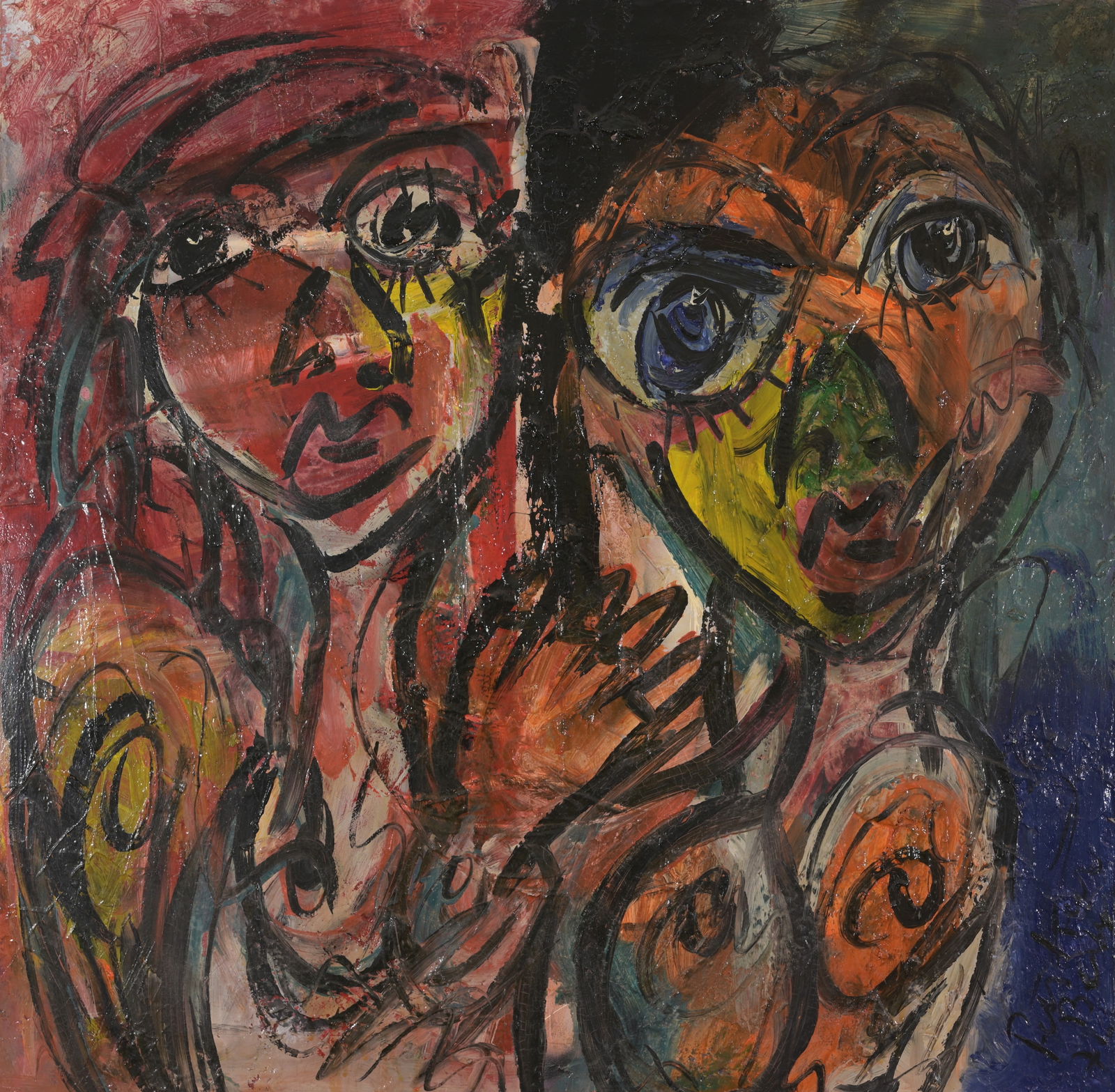 Peter Robert Keil (Born 1942) "Sex Under the Moon" (1 of 4)