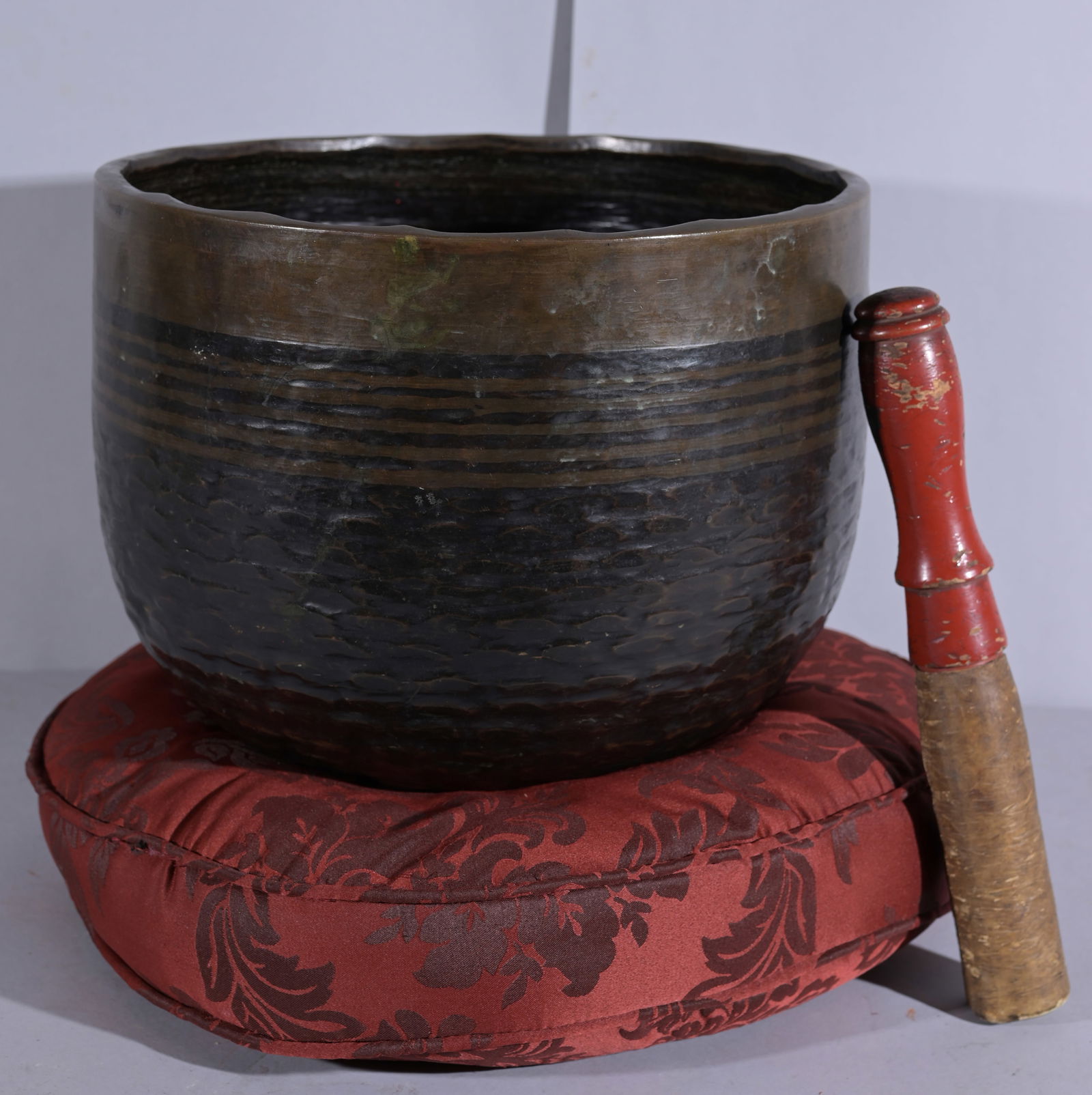 Antique Japanese Bronze Temple Gong Set (1 of 4)