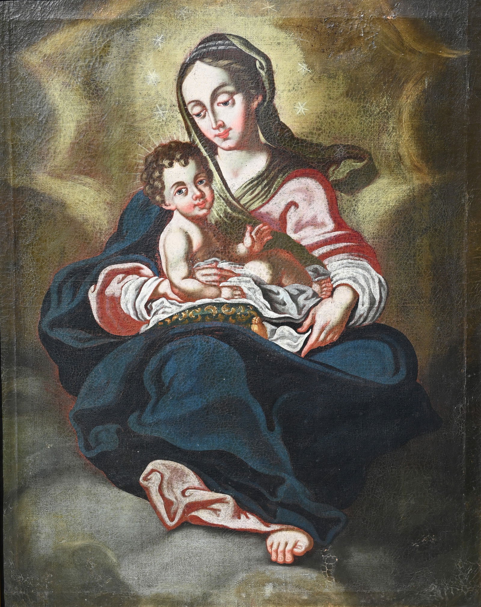 Style of ?El Greco? - Madonna and Child (1 of 7)