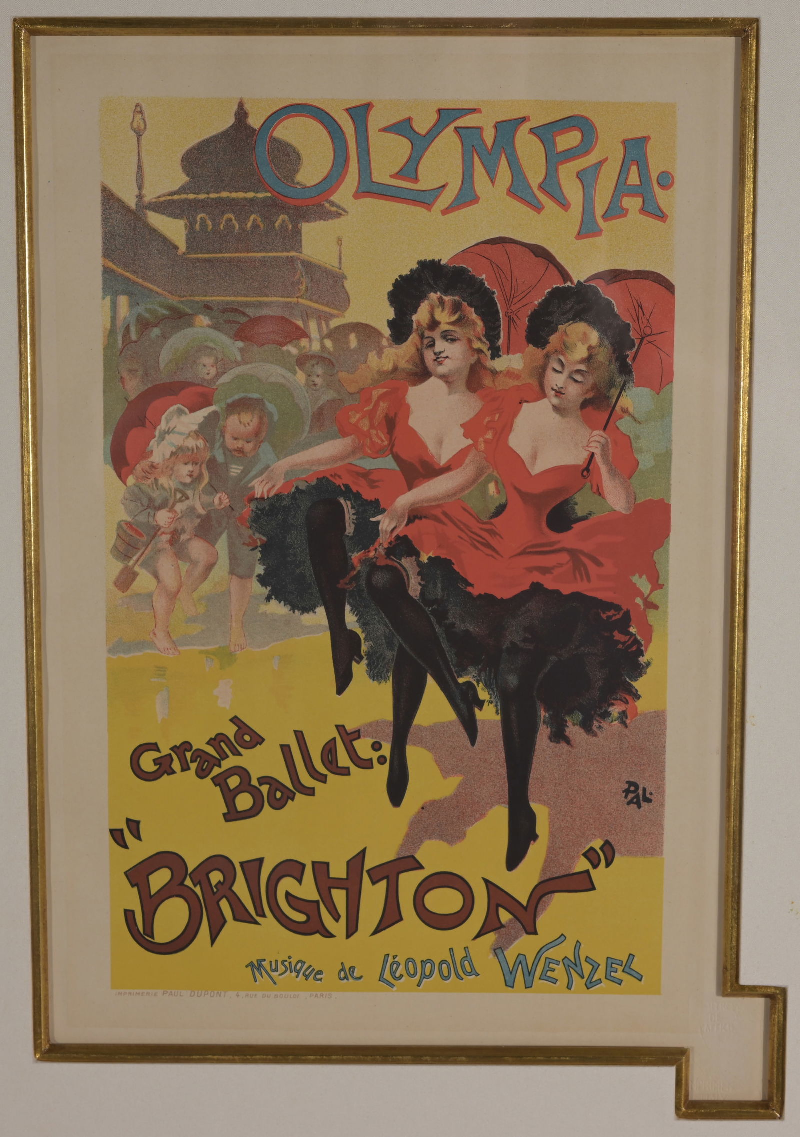 Jean de Paleologue "Olympia, Grand Ballet" Litho (1 of 6)