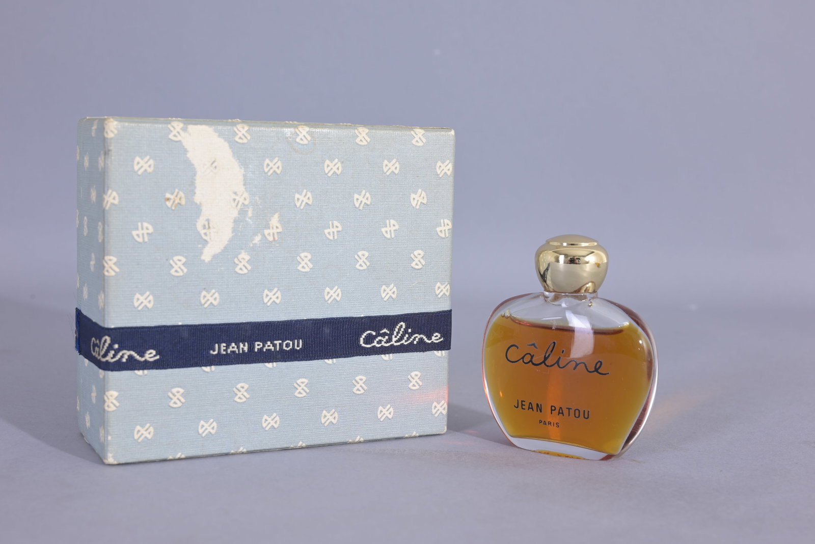 Jean Patou 'Caline' Perfume Bottle: Jean Patou 'Caline' Perfume Bottle in original botx with label. Circa 1964 (Jean Patou - 6)