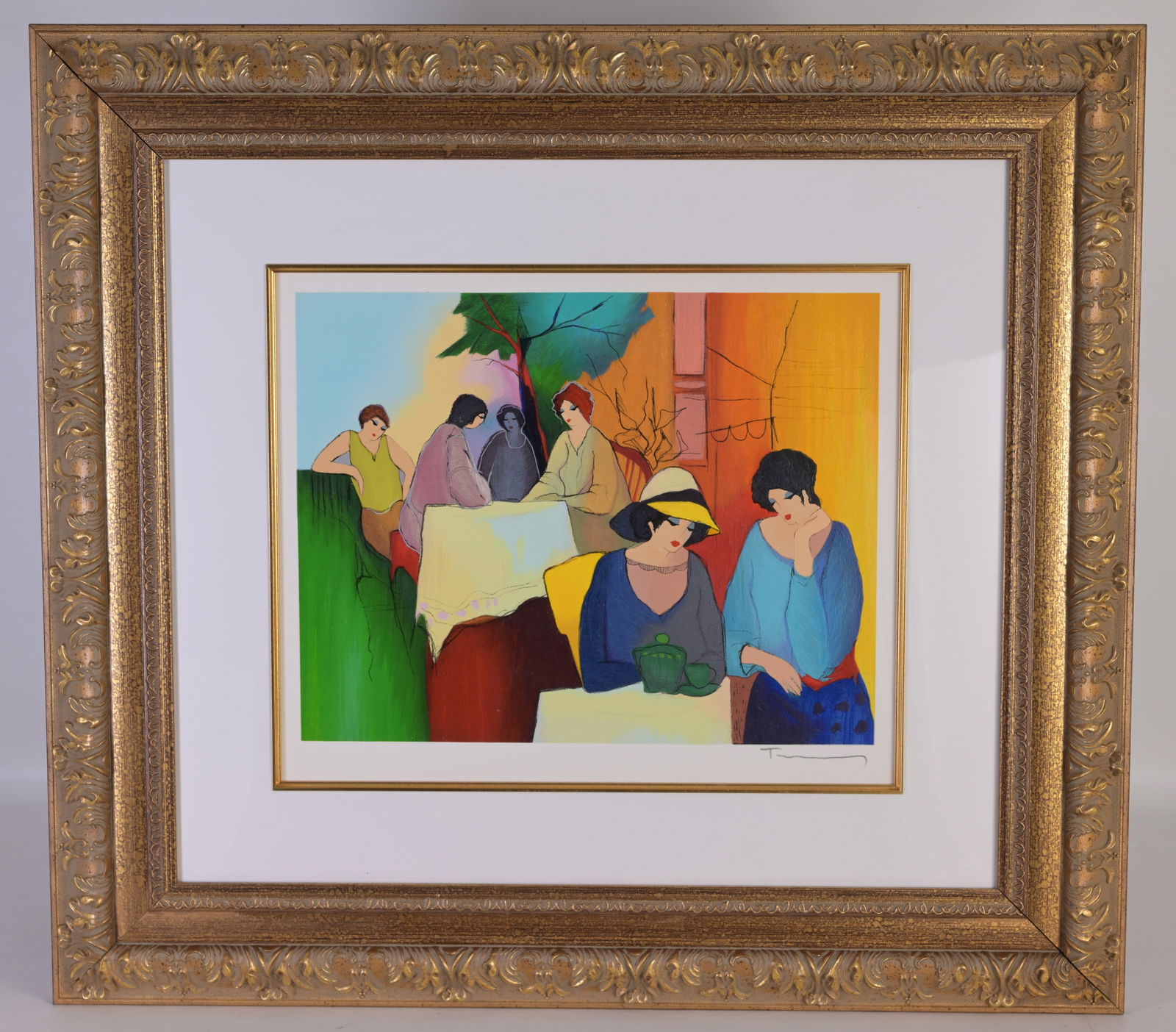 Itzchak Tarkay "September Daze" Serigraph (1 of 5)