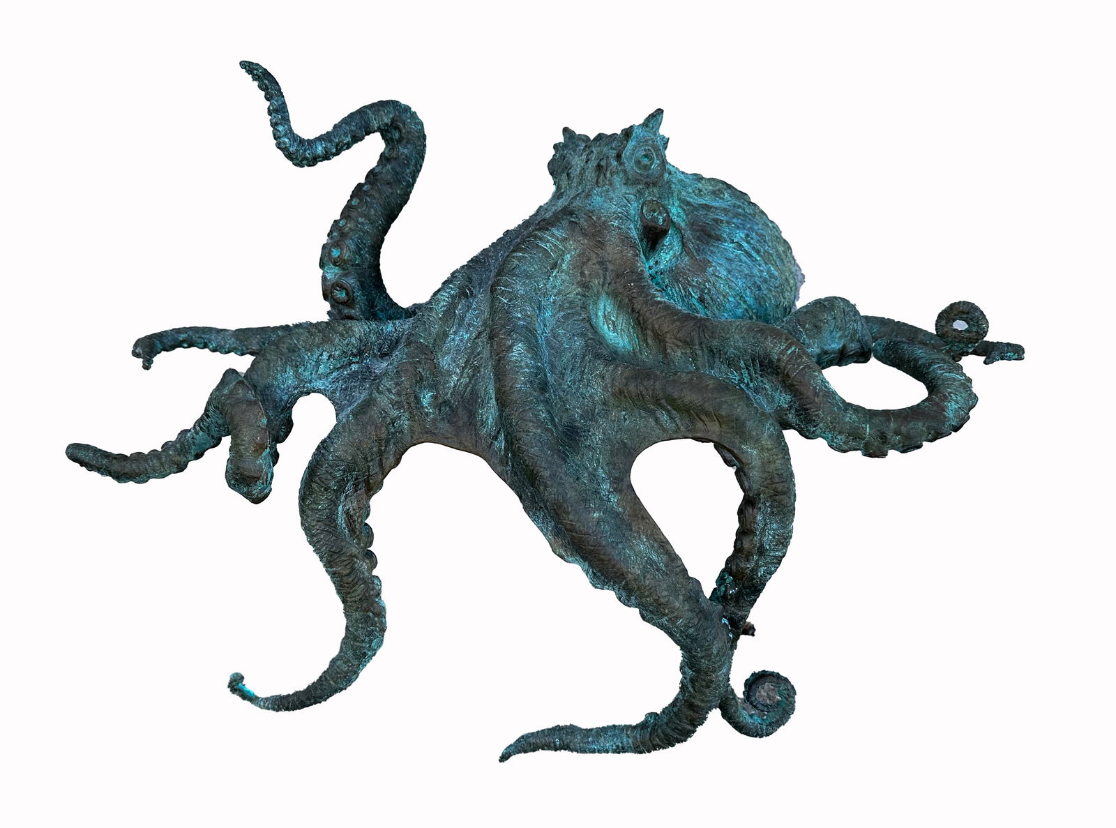 Gary Staab, Bronze Outdoor Octopus Sculpture (1 of 5)