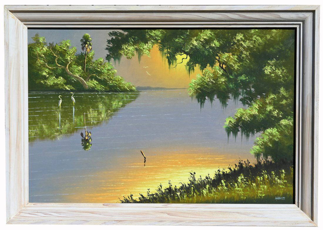 Livingston Roberts (1941-2004) 24 x 36 Highwaymen (1 of 6)