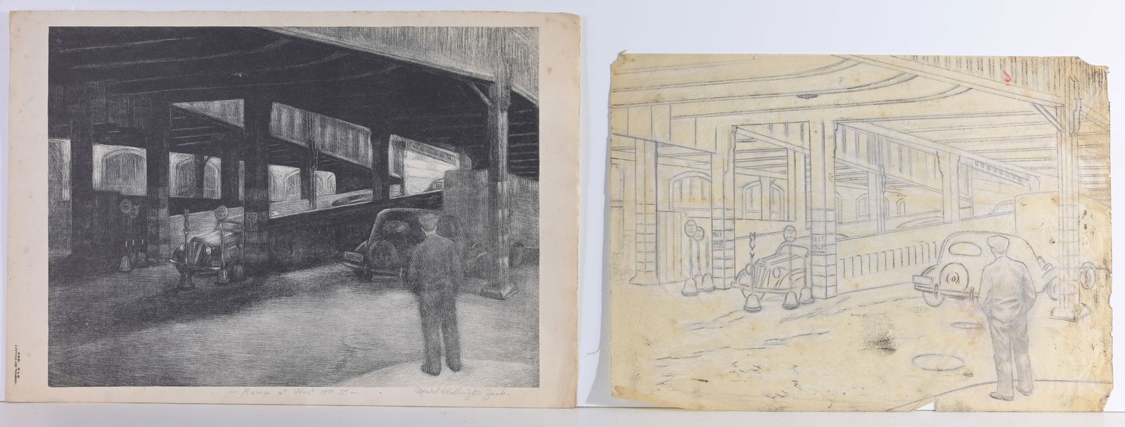 Mabel Wellington Jack (1899 - 1975) WPA Lithograph (1 of 6)