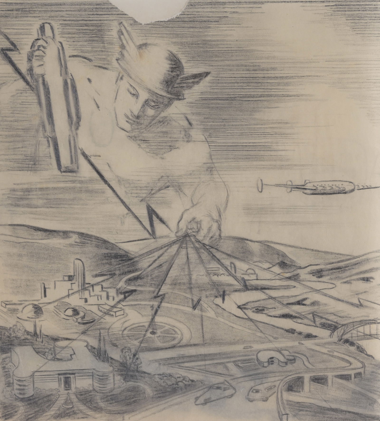 Mabel Jack (1899 - 1975) WPA Illustration (1 of 4)