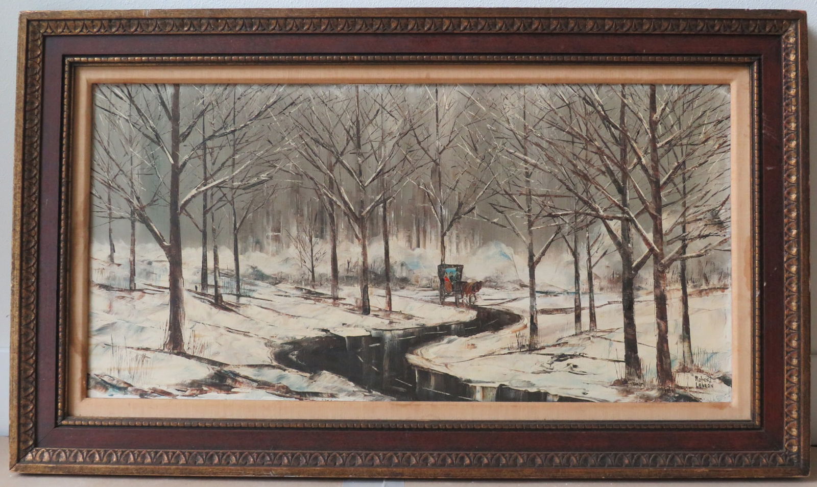 Robert Lebron (1928 - 2013) "Central Park" (1 of 5)