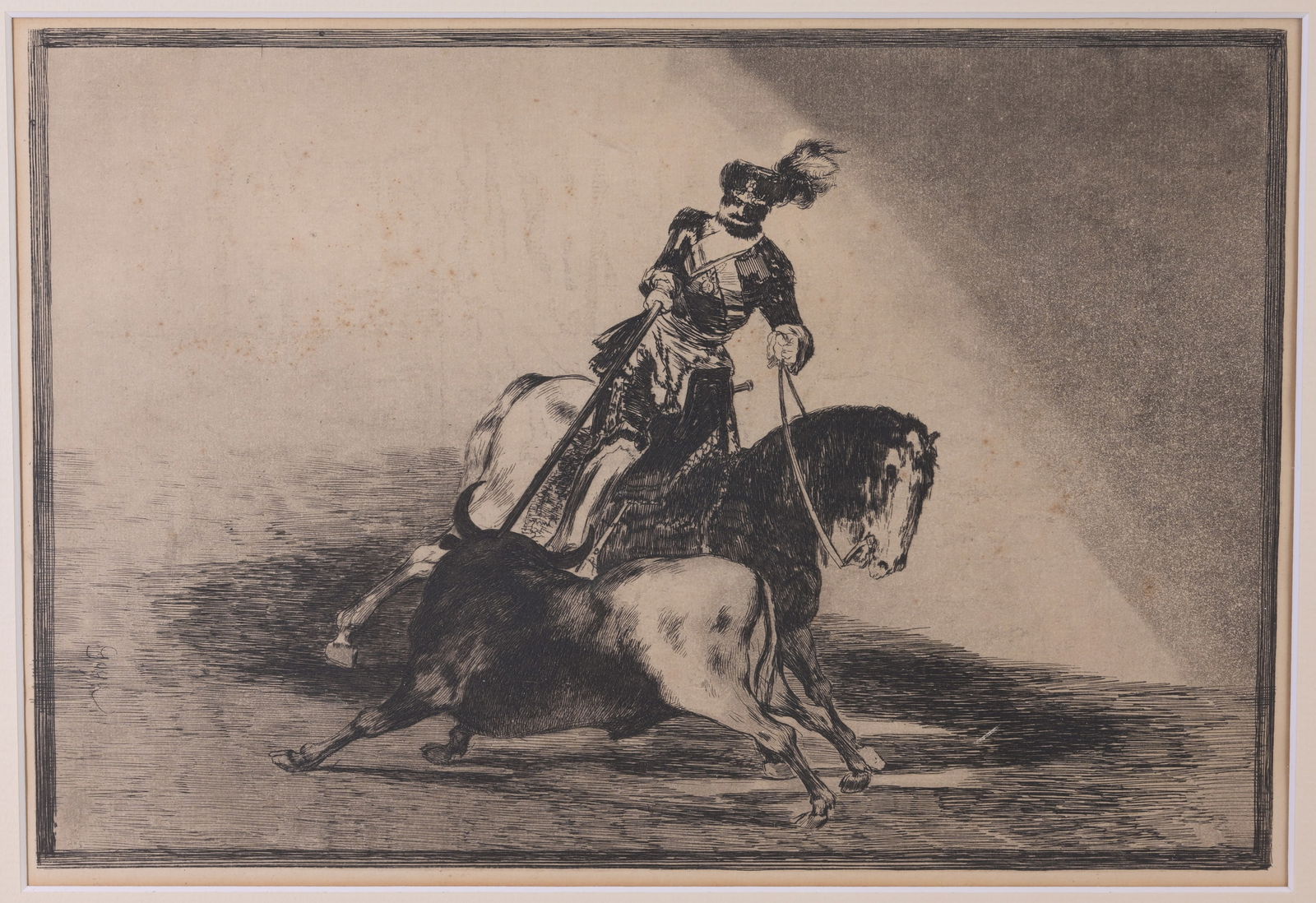 Francisco de Goya "La Tauromaquia" - Plate 10 (1 of 4)