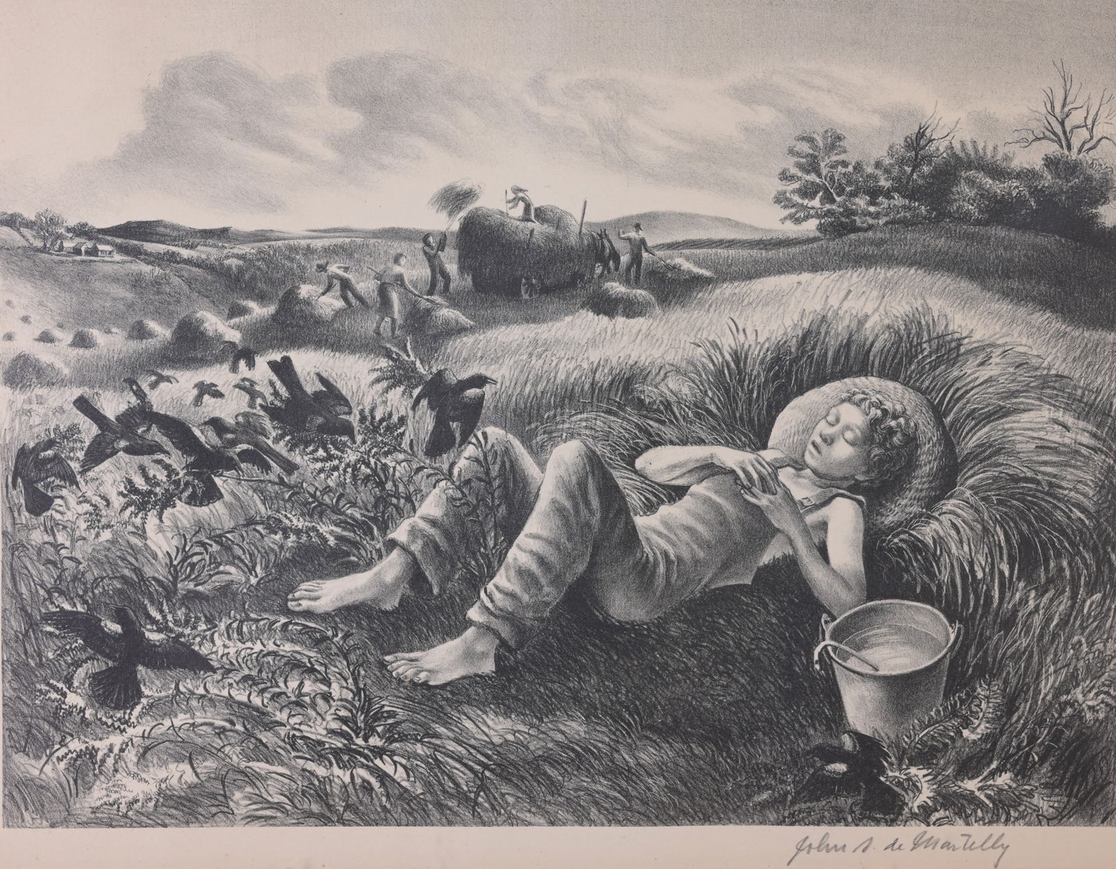 John DeMartelly (1903 - 1979) "Chore Boy" (1 of 5)