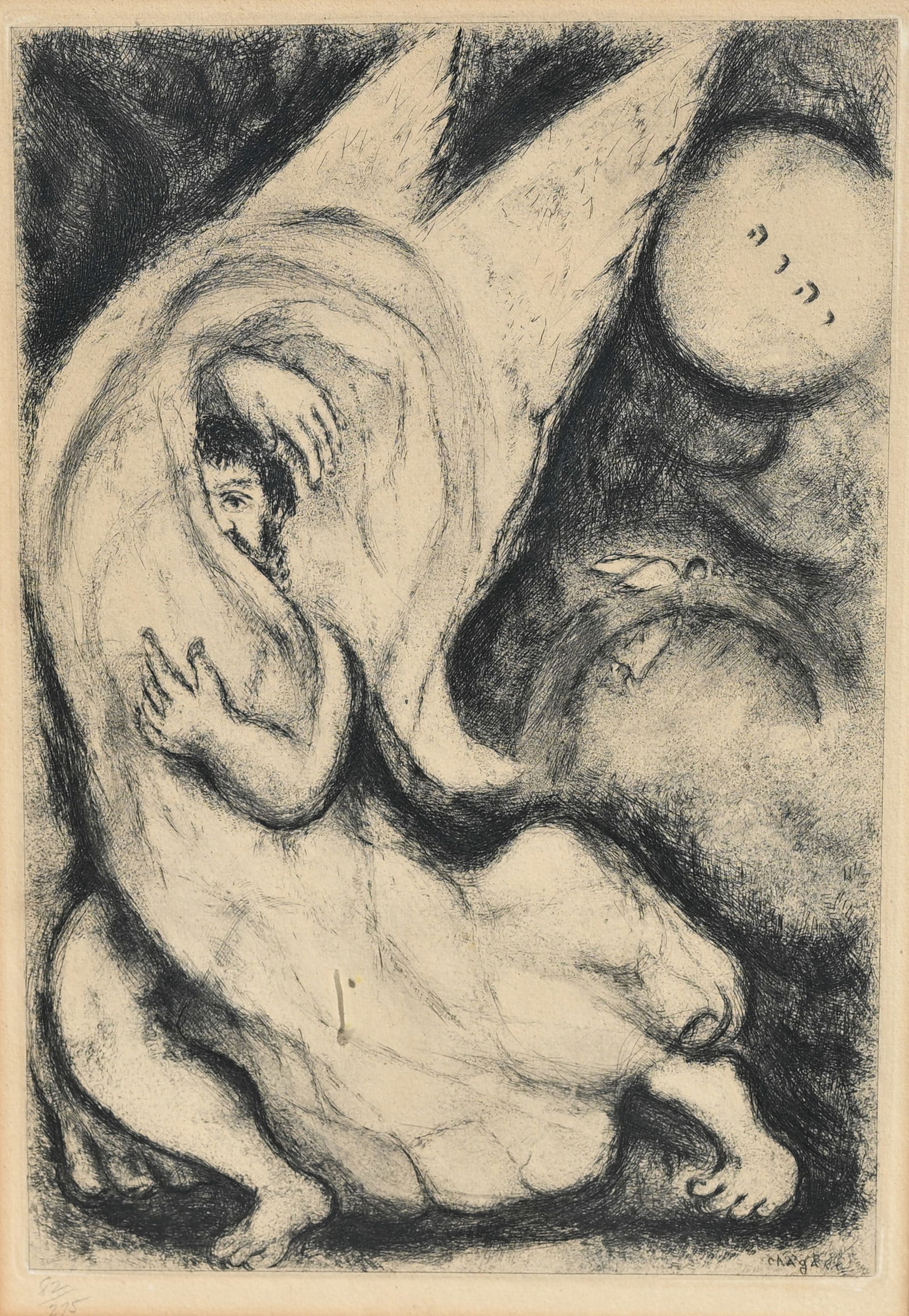 Marc Chagall (1887-1985) "Promesse A Jerusalem" (1 of 6)