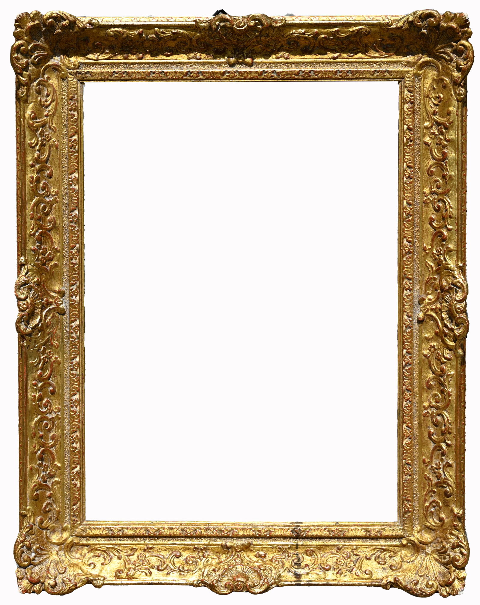 Antique Gilt French Frame: Antique Gilt French Frame. Label for Edouard Cortes painting verso. Rabbet Size: 19 1/8 x 14 1/8 in. Overall Framed Size: 24 x 19 in.