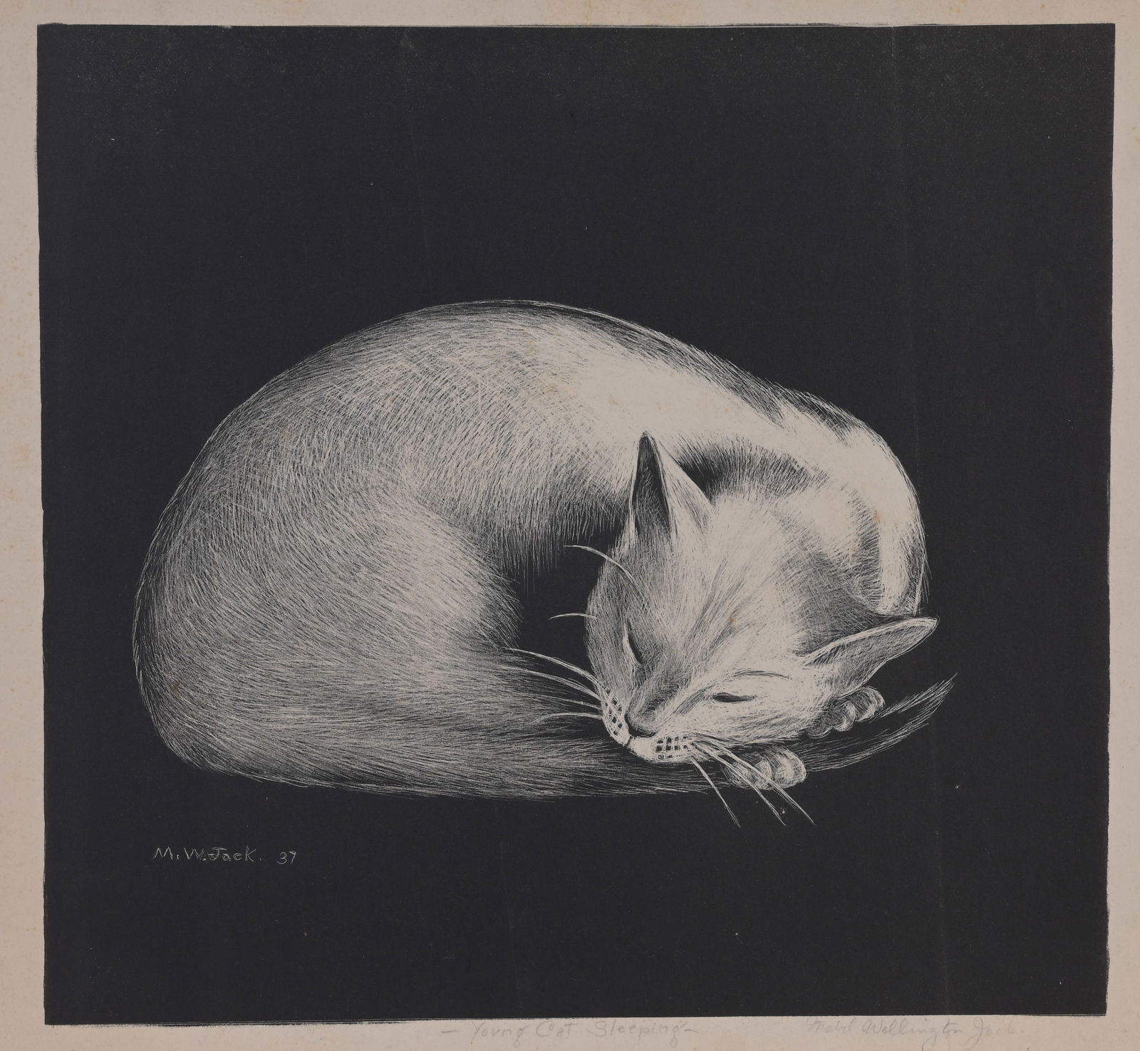 Mabel Wellington Jack (1899 - 1975) WPA Lithograph (1 of 5)