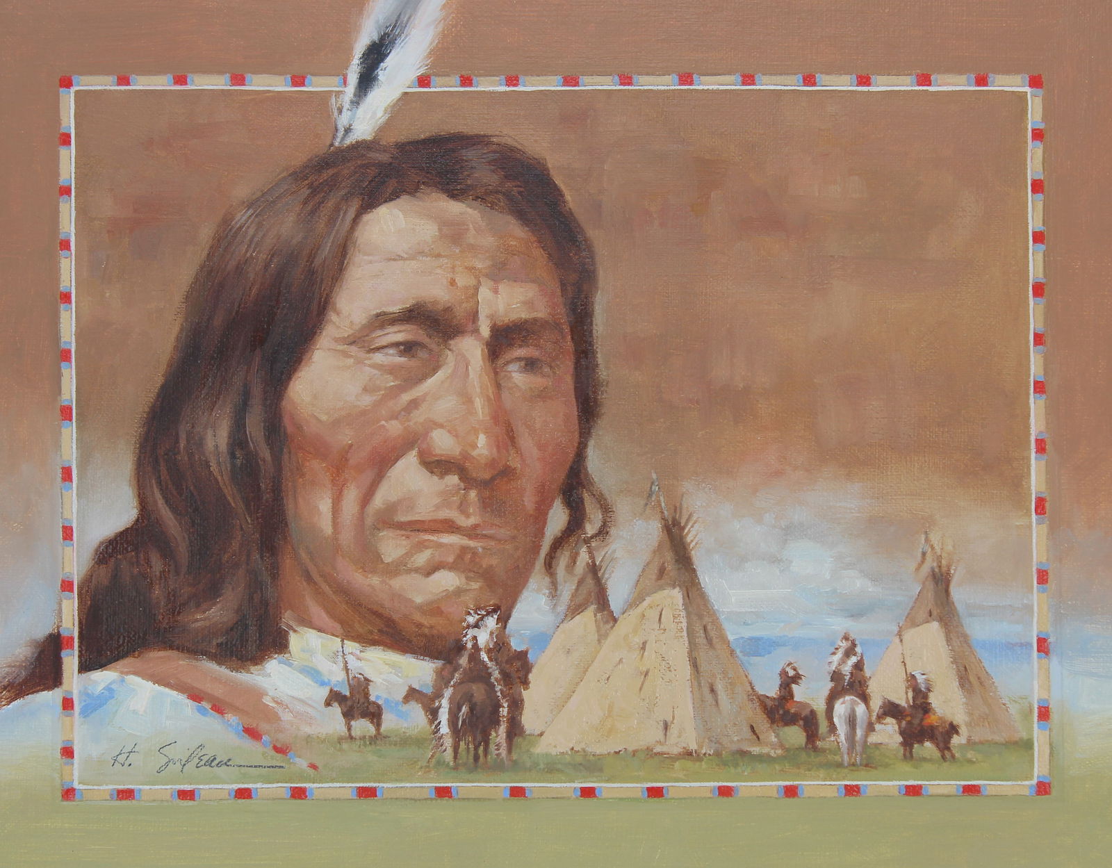 Hodges Soileau (B. 1943) "Red Cloud" (1 of 4)