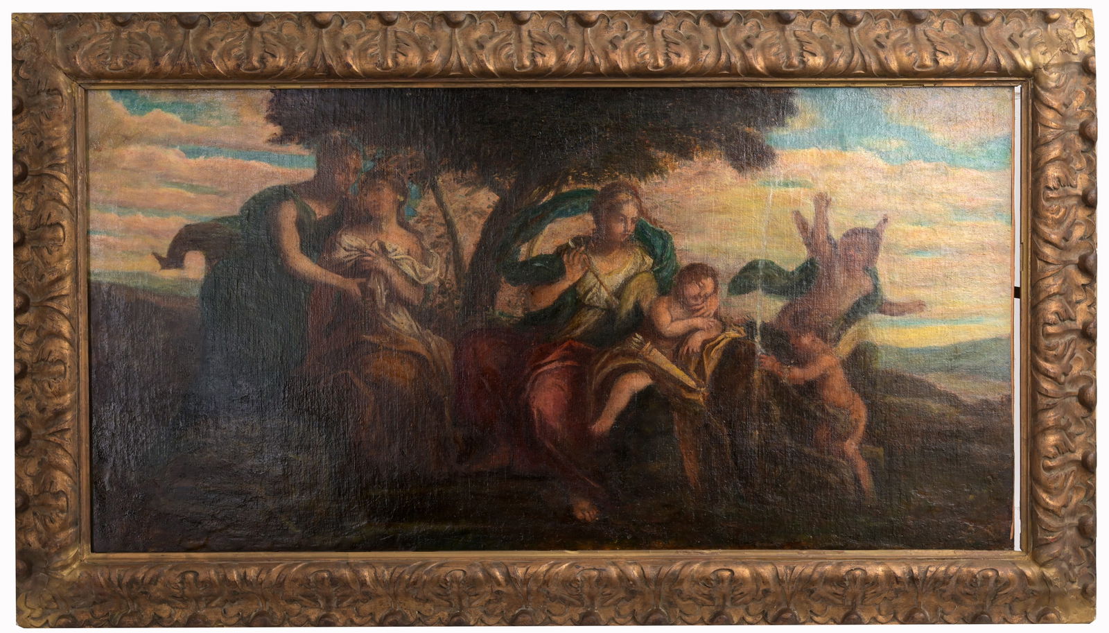 Old Master School, 18th C. Allegorical Scene (1 of 4)
