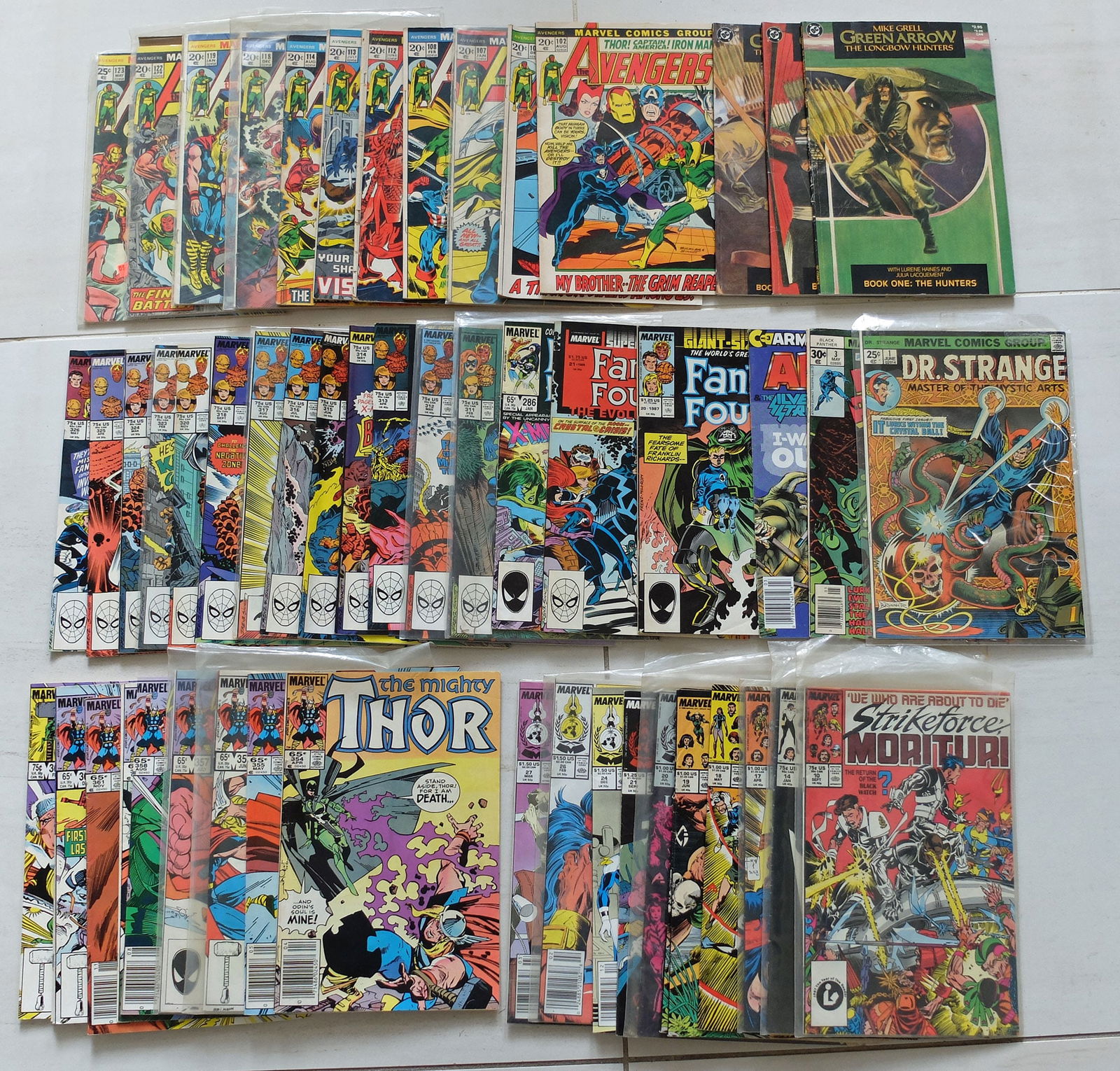 group of over 50 comic books (1 of 4)