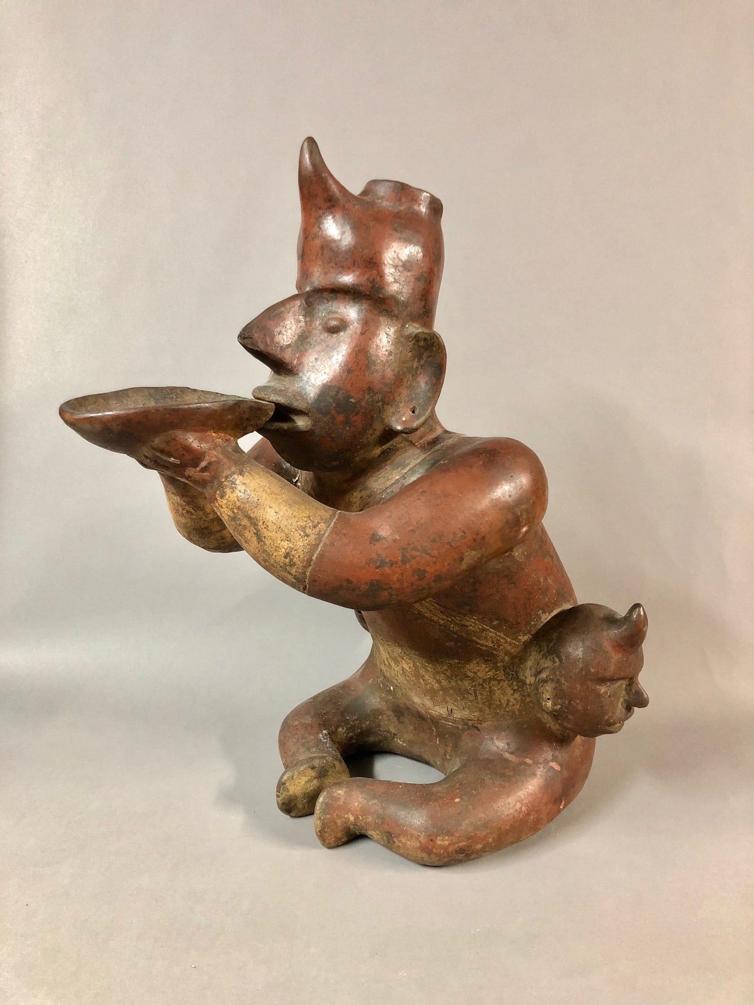 Pre-Columbian Polychromed Pottery Vessel (1 of 7)