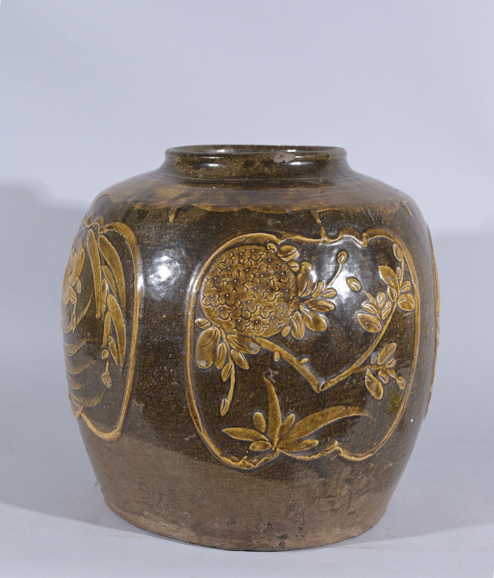 Chinese Ceramic Glazed Martaban Jar (1 of 7)