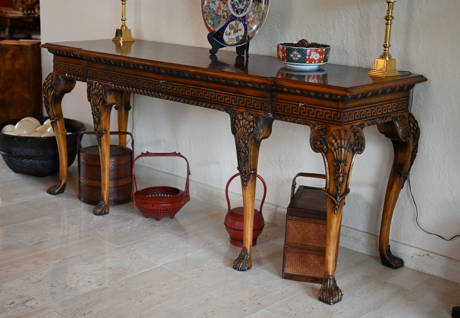 Modern Wooden Buffet Table (1 of 6)