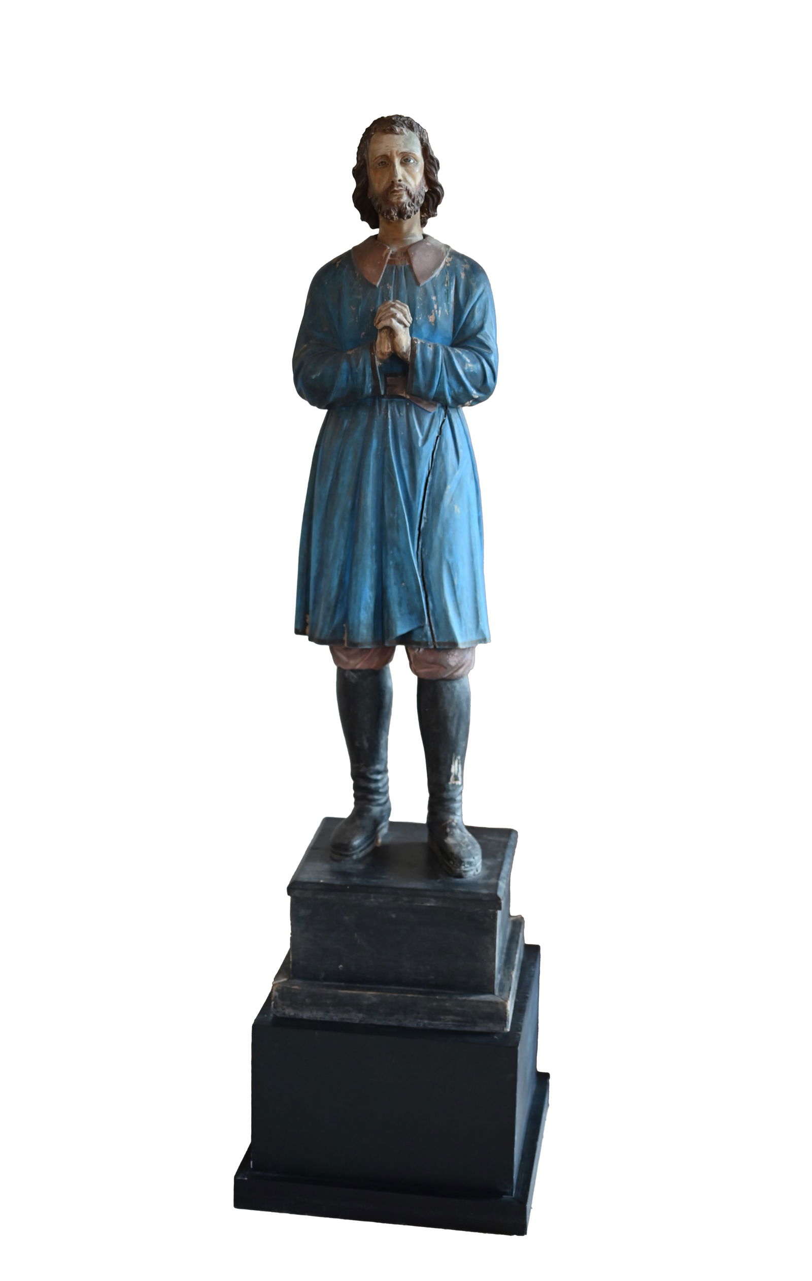 Monumental Antique Carved Spanish Santos (1 of 7)