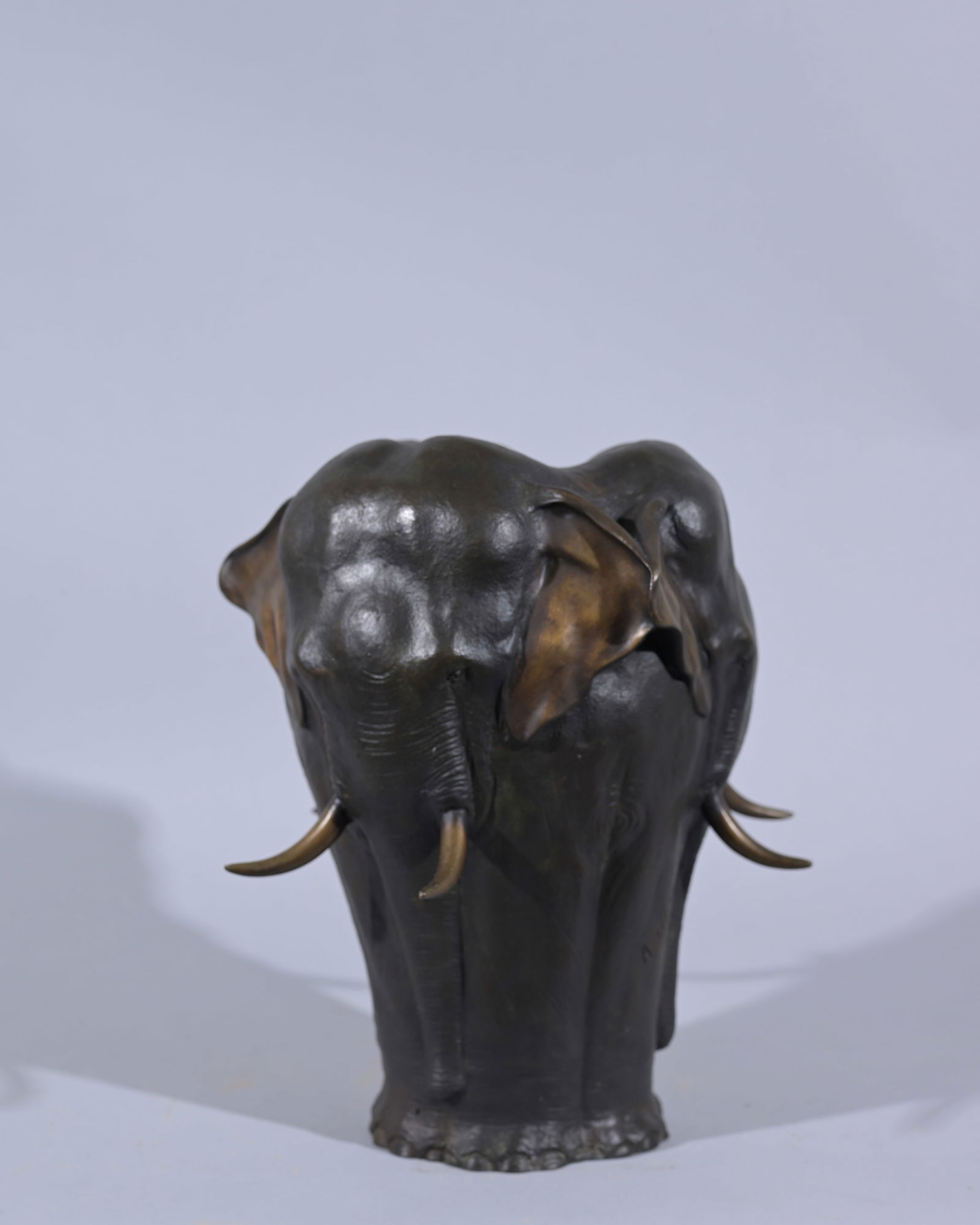 After A. Barye Bronze Elephant Vase (1 of 7)