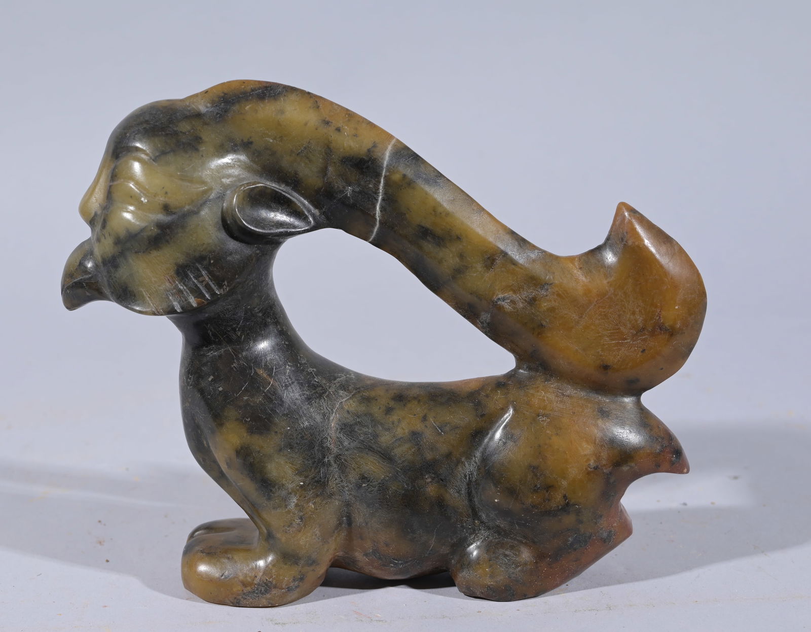 Chinese Archaic Jade Carved Figure (1 of 6)