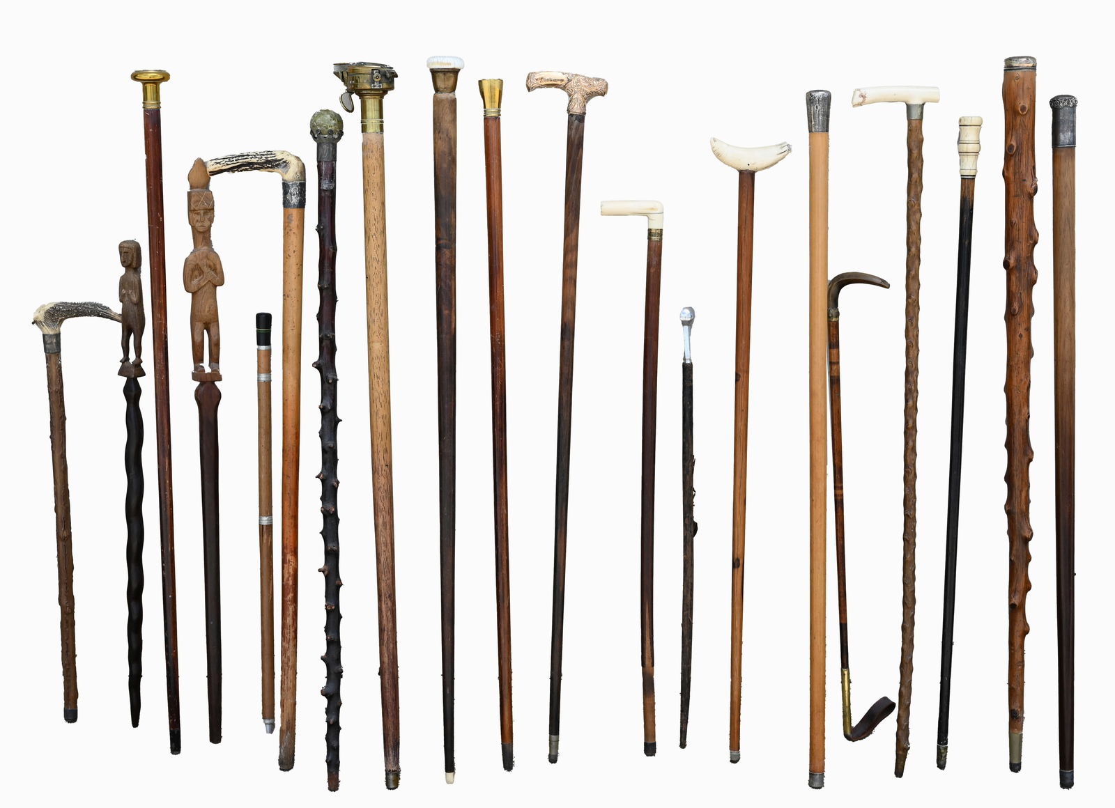 (20) Vintage/Antique Walking Canes (1 of 1)