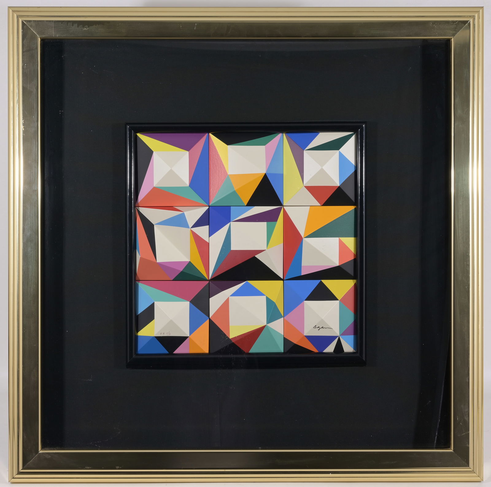 Yaacov Agam (Born 1928) 3D Polymorph PP1/3 (1 of 6)