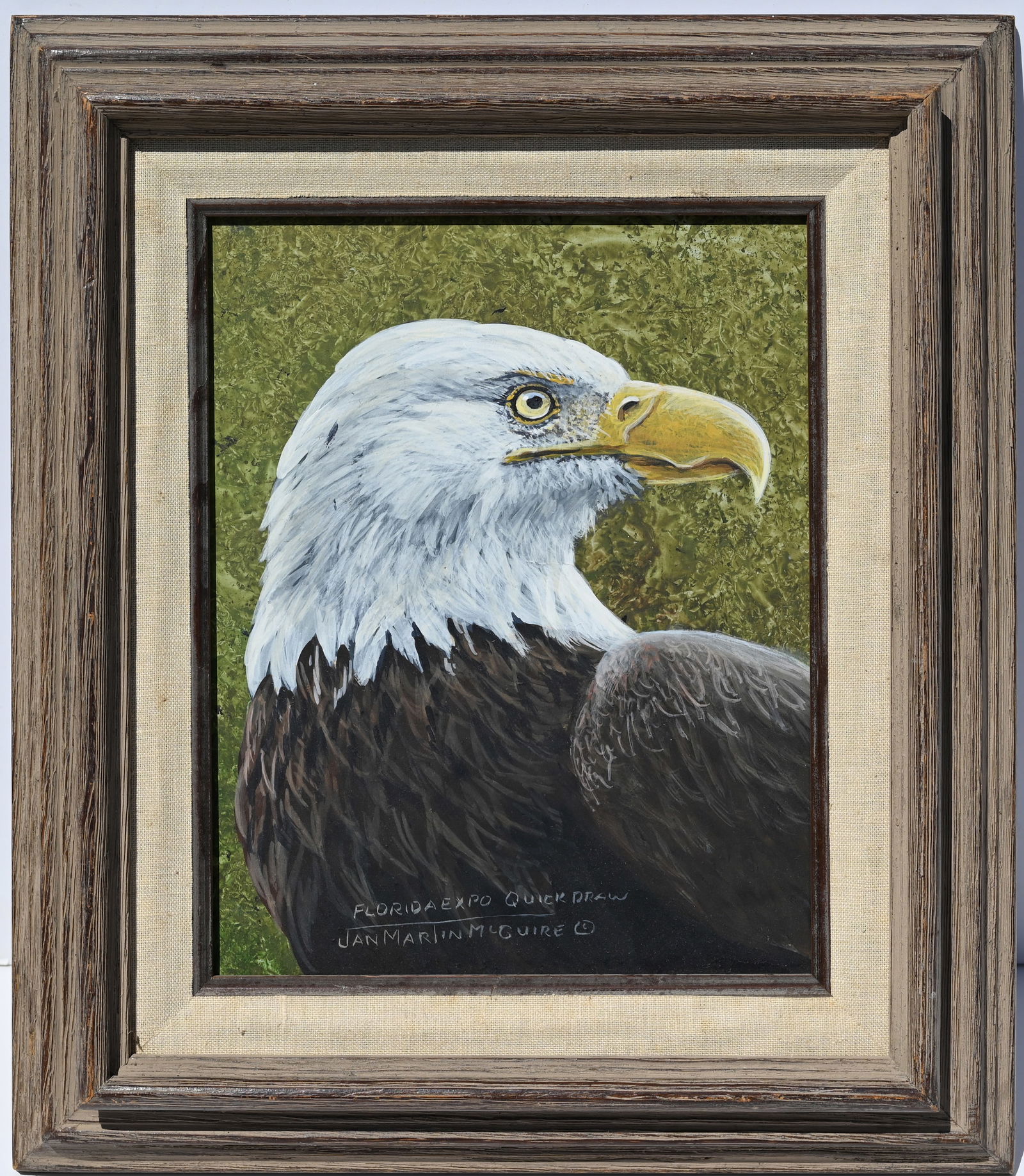Jan Martin McGuire (B. 1955) "Bald Eagle" (1 of 5)