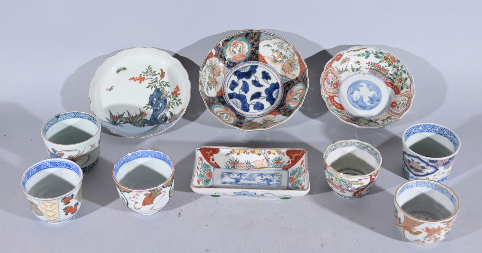 (10) Assorted Japanese Imari Porcelain Pieces (1 of 7)