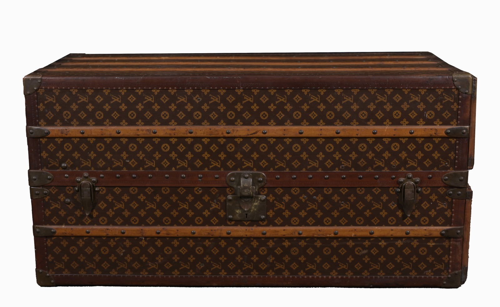1920's Louis Vuitton Wardrobe Steamer Trunk (1 of 20)