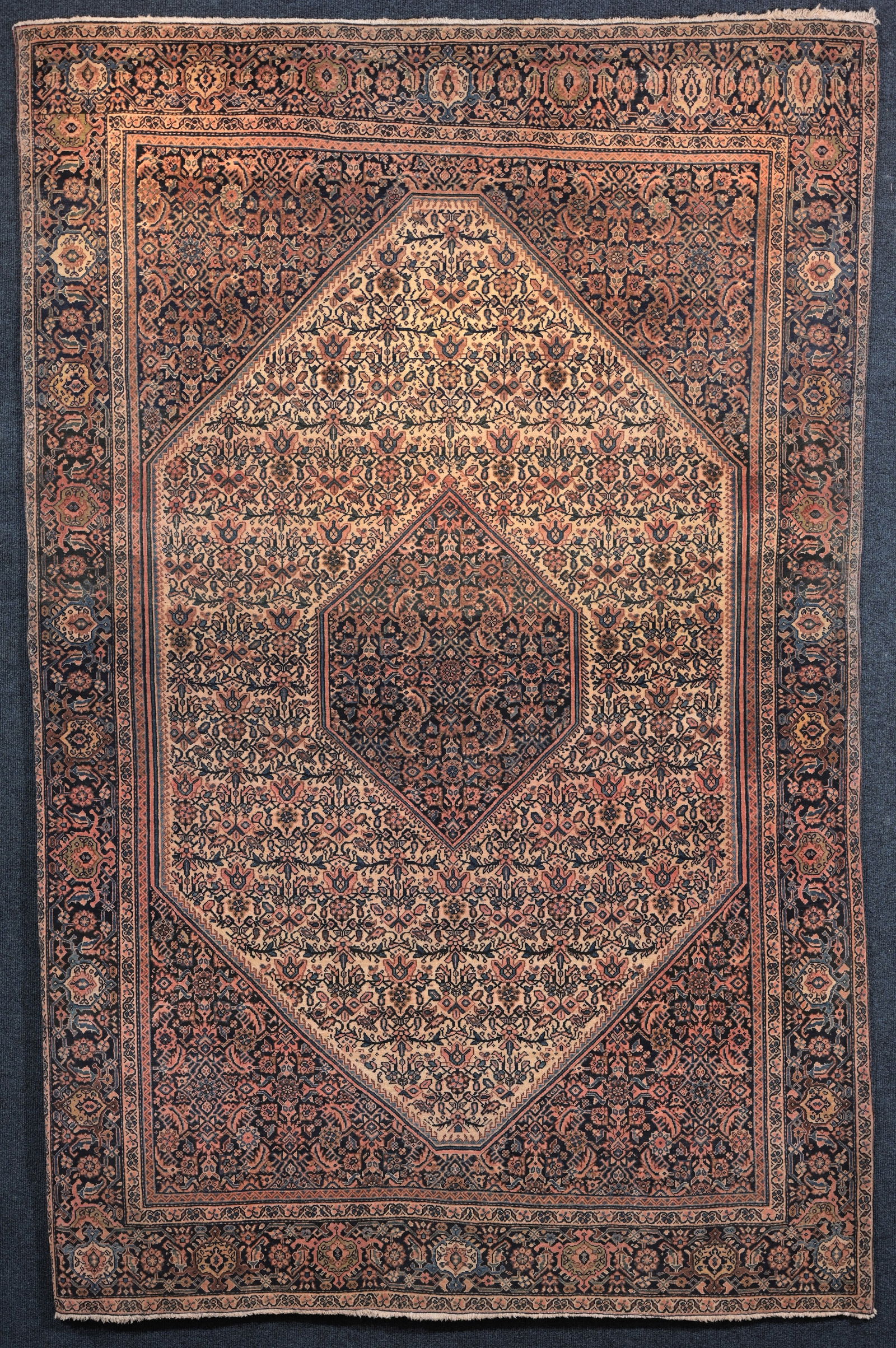 Antique Fereghan Sarouk Rug - 6'4" x 4'1" (1 of 20)