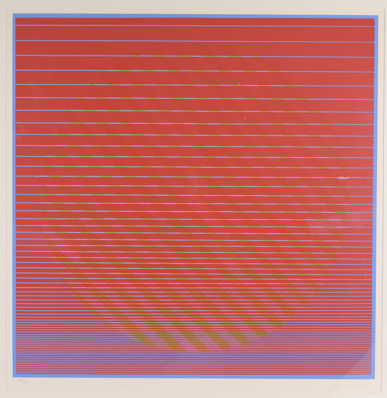 Julian Stanczak (1928 - 2017) "Sunset" 1970 (1 of 5)